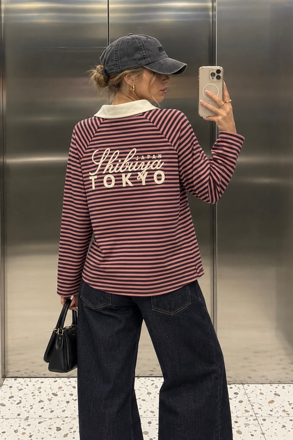 Tokyo Calling Collared Top