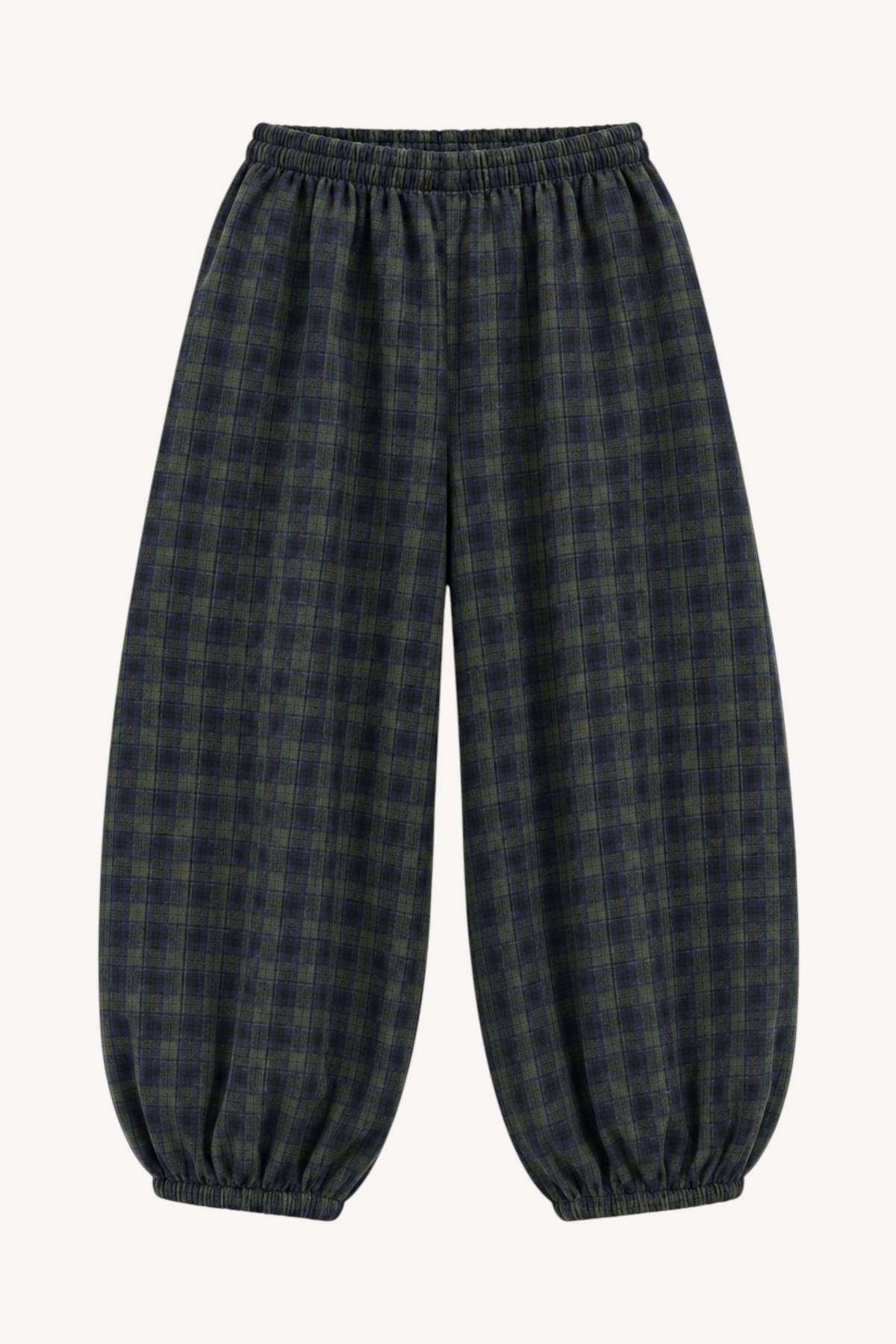 Plaid About You Balloon Pants