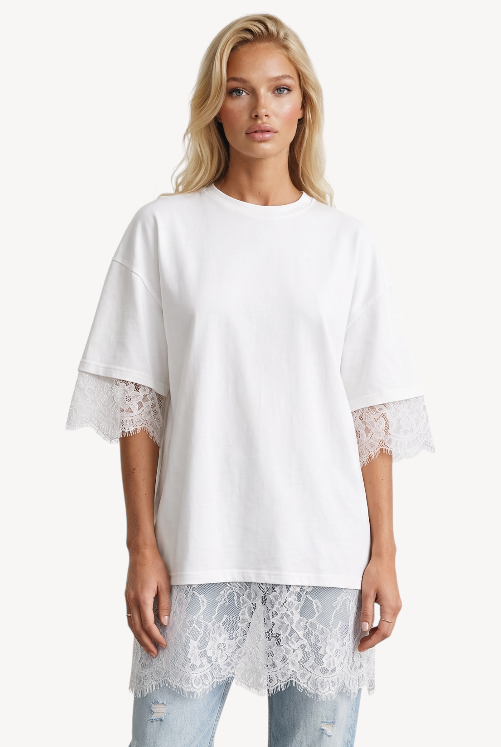 Lace After Lunch Tee