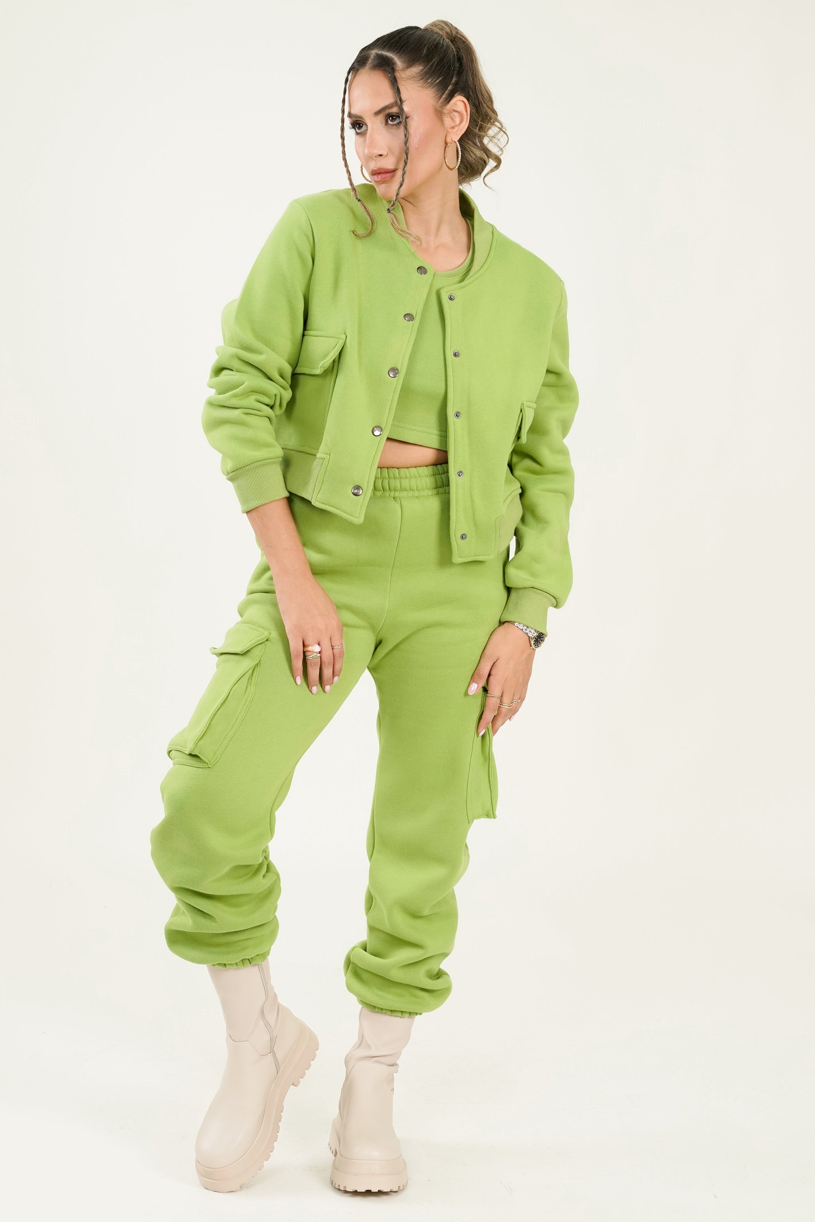 Leah Top - Lime