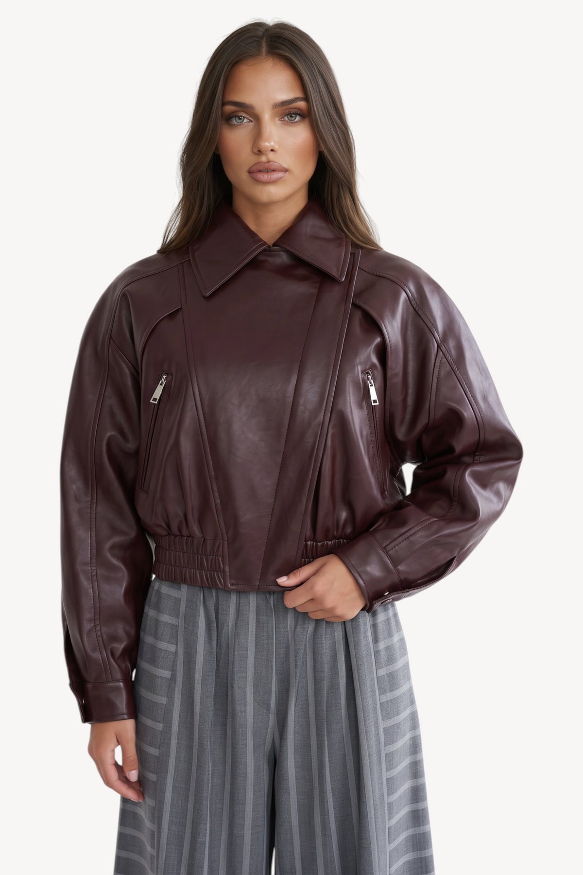 Plum Avenue Biker Jacket