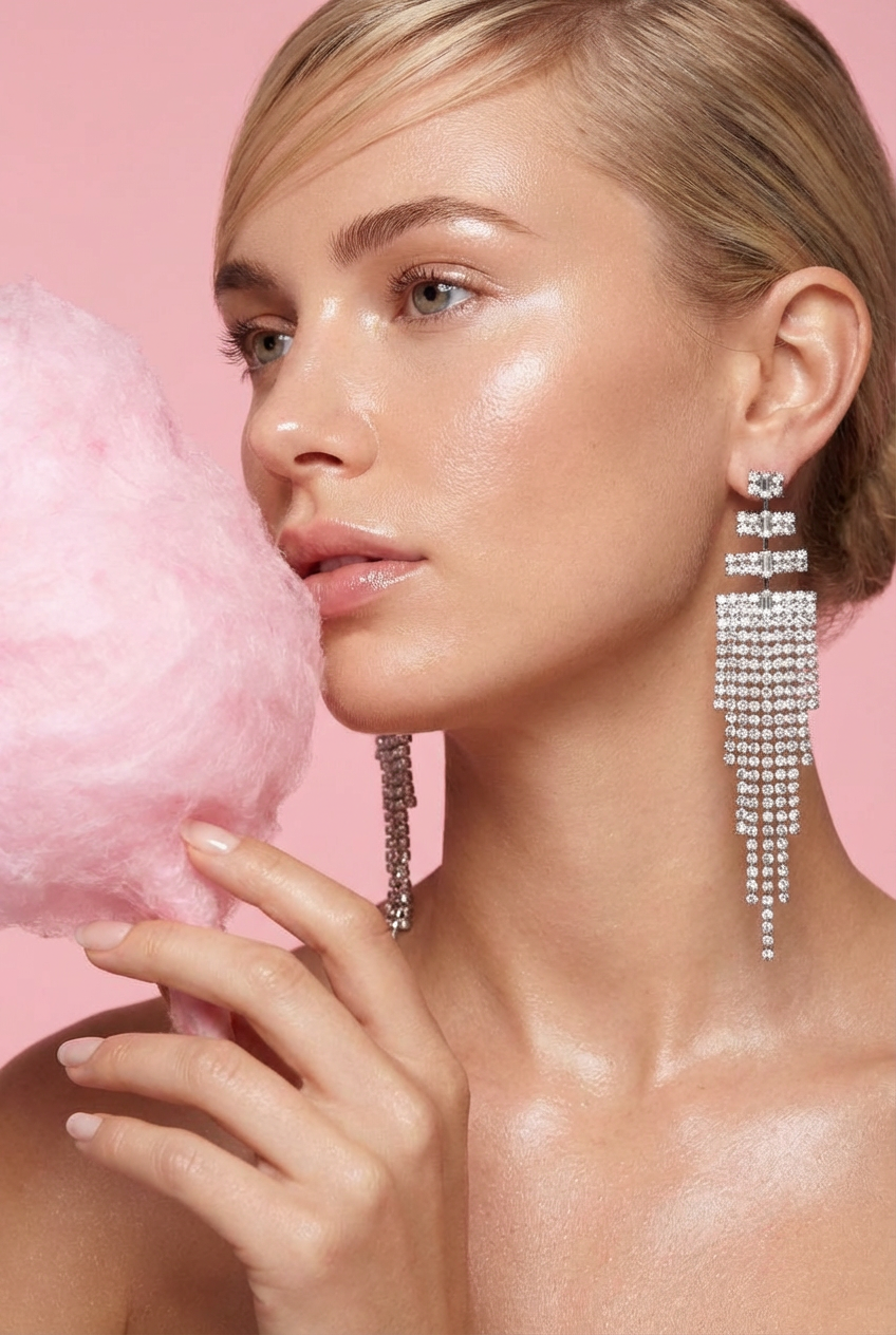 Josiana Earrings - Silver