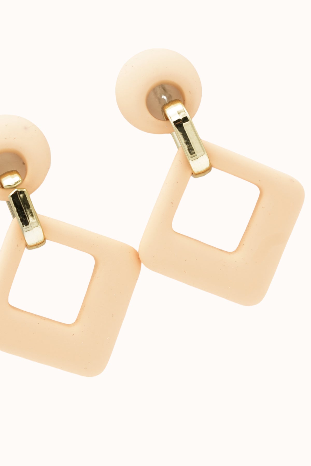 Josephine Earrings - Peach