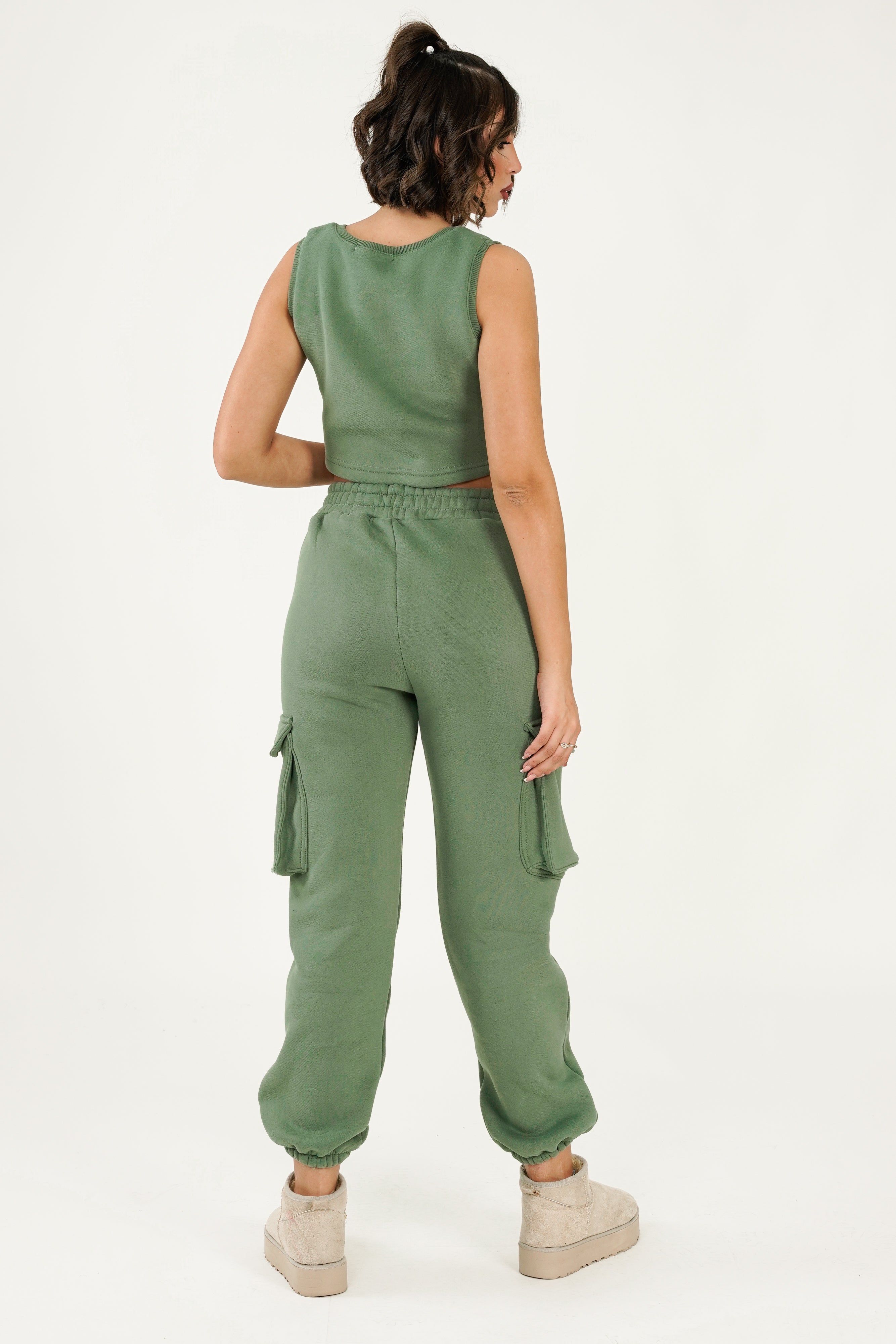 Leah Top - Olive Green