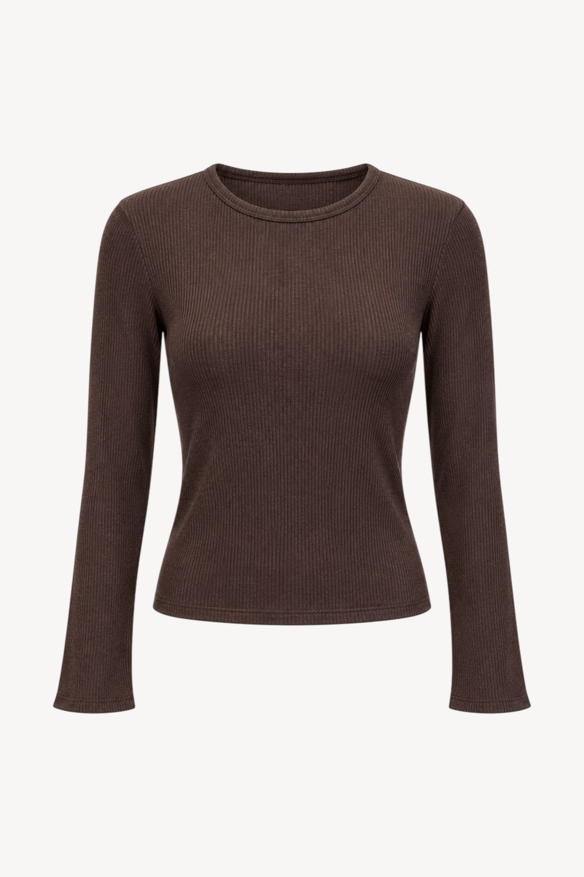 Ribbed Long Sleeve Top