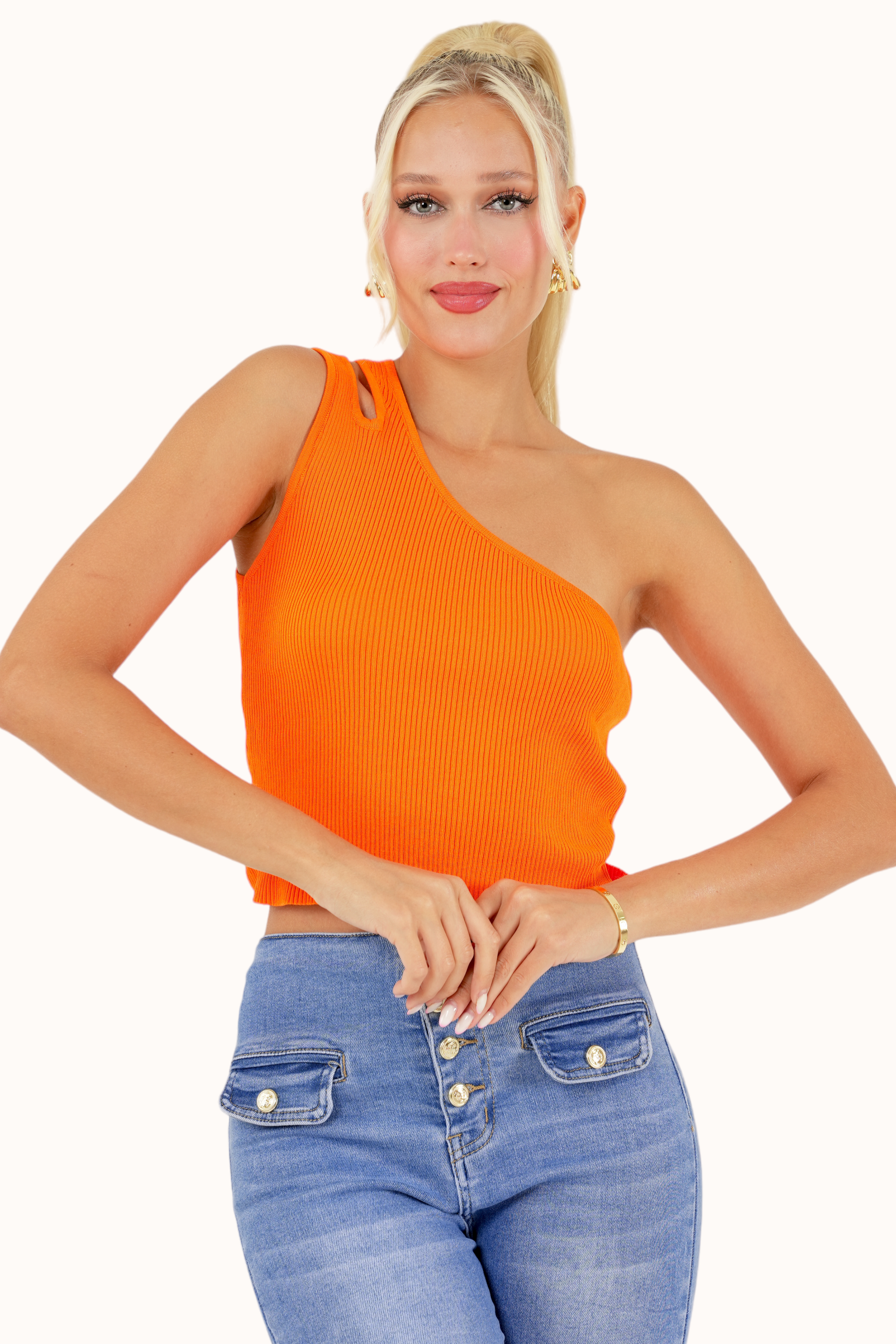 Natalia Top - Orange