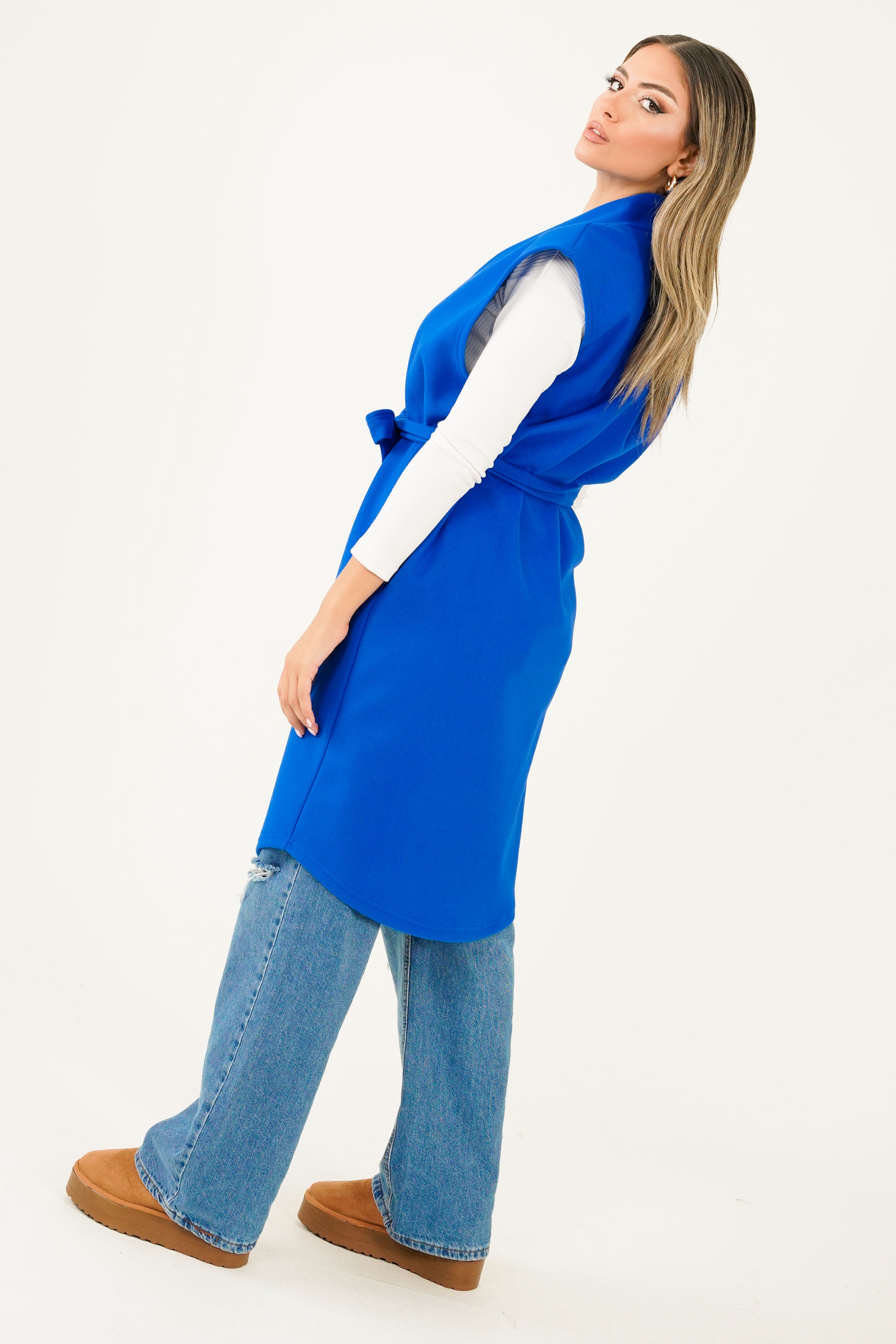 Mona Gilet - Dark Blue