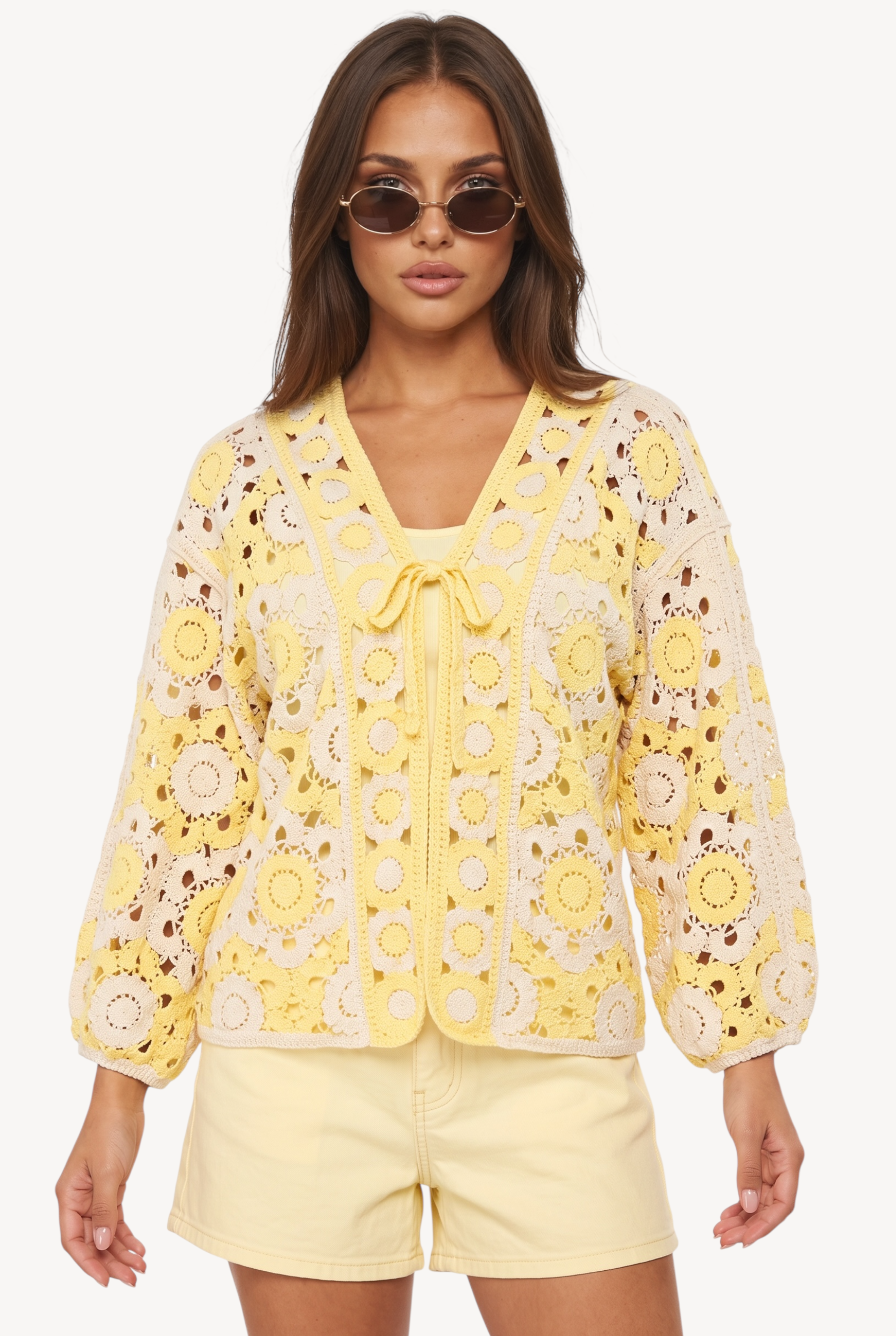 Sunlit Crochet Cardigan