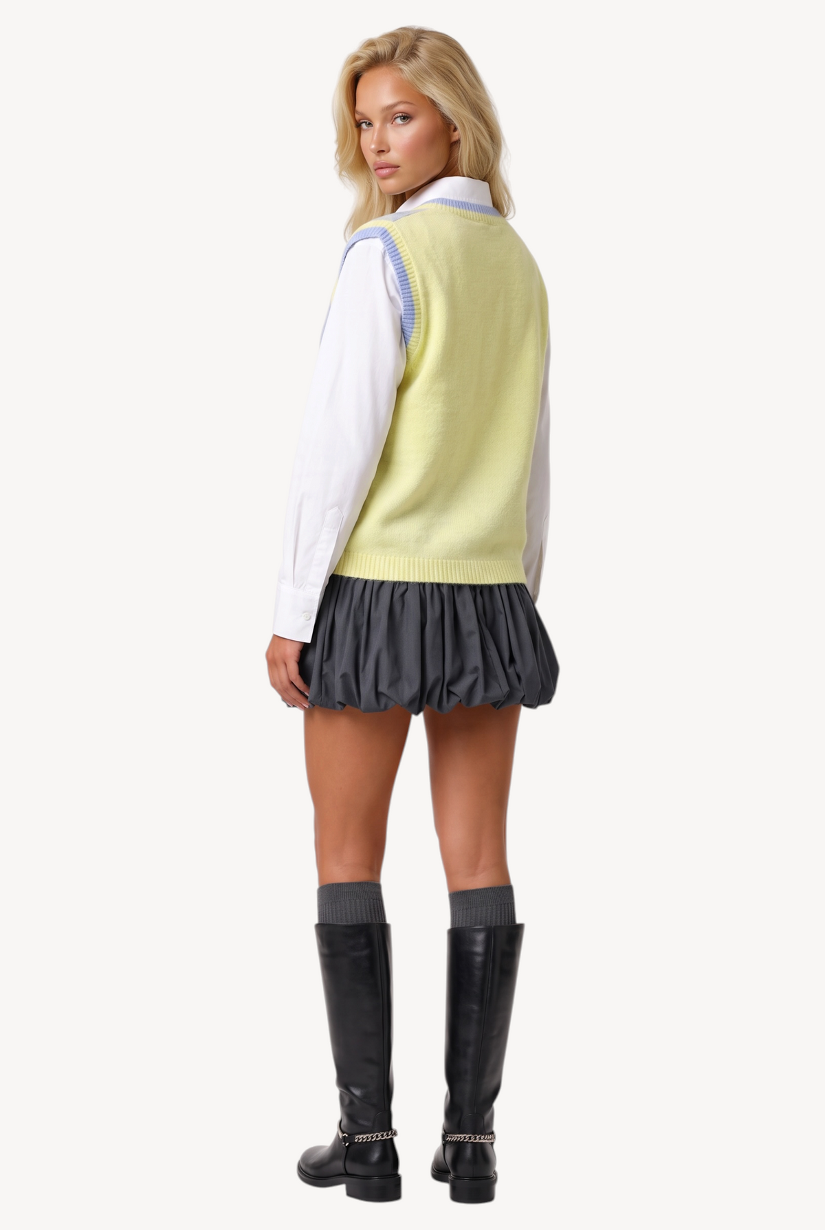 Campus Crush Knit Vest