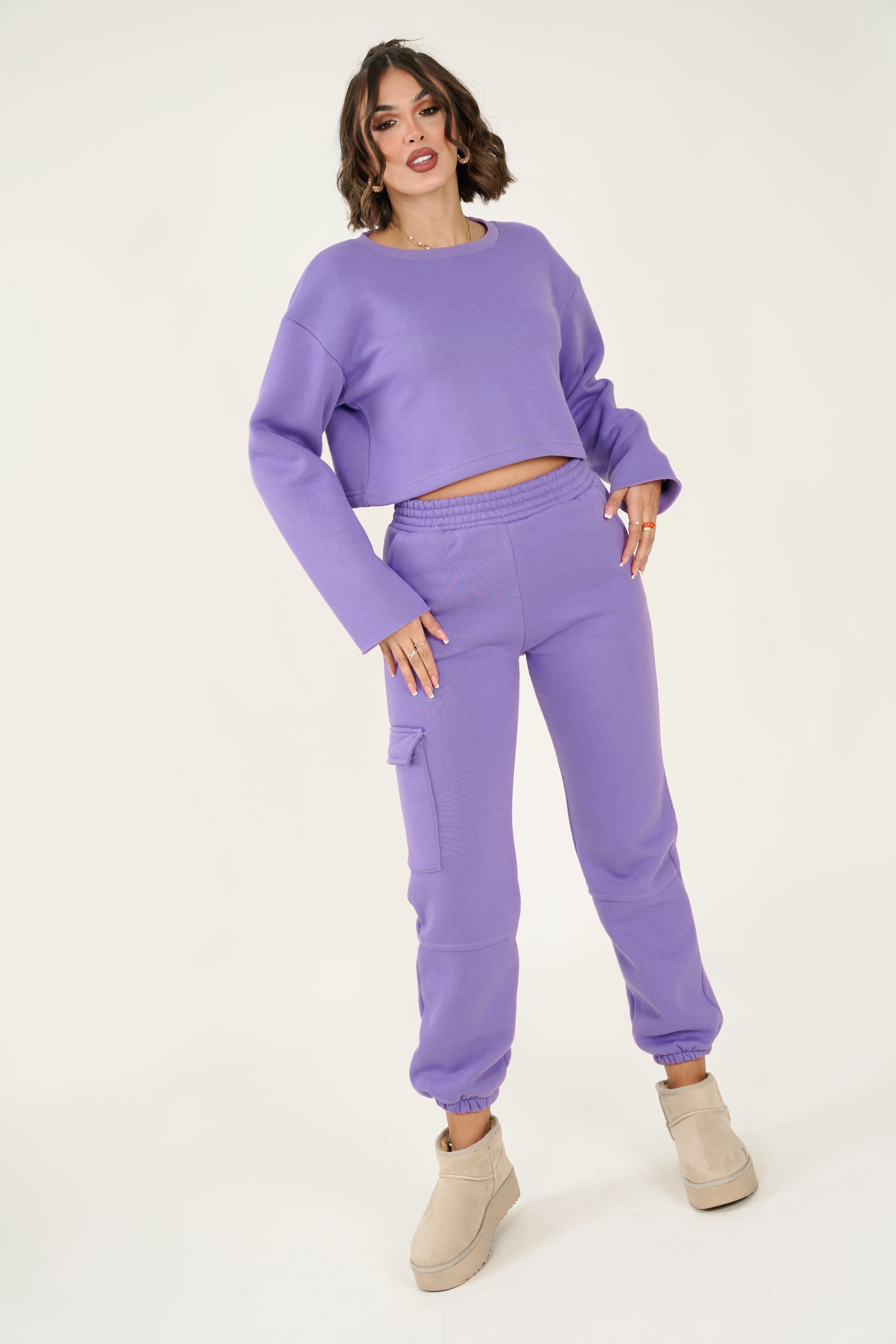 Diletta Trouser - Purple