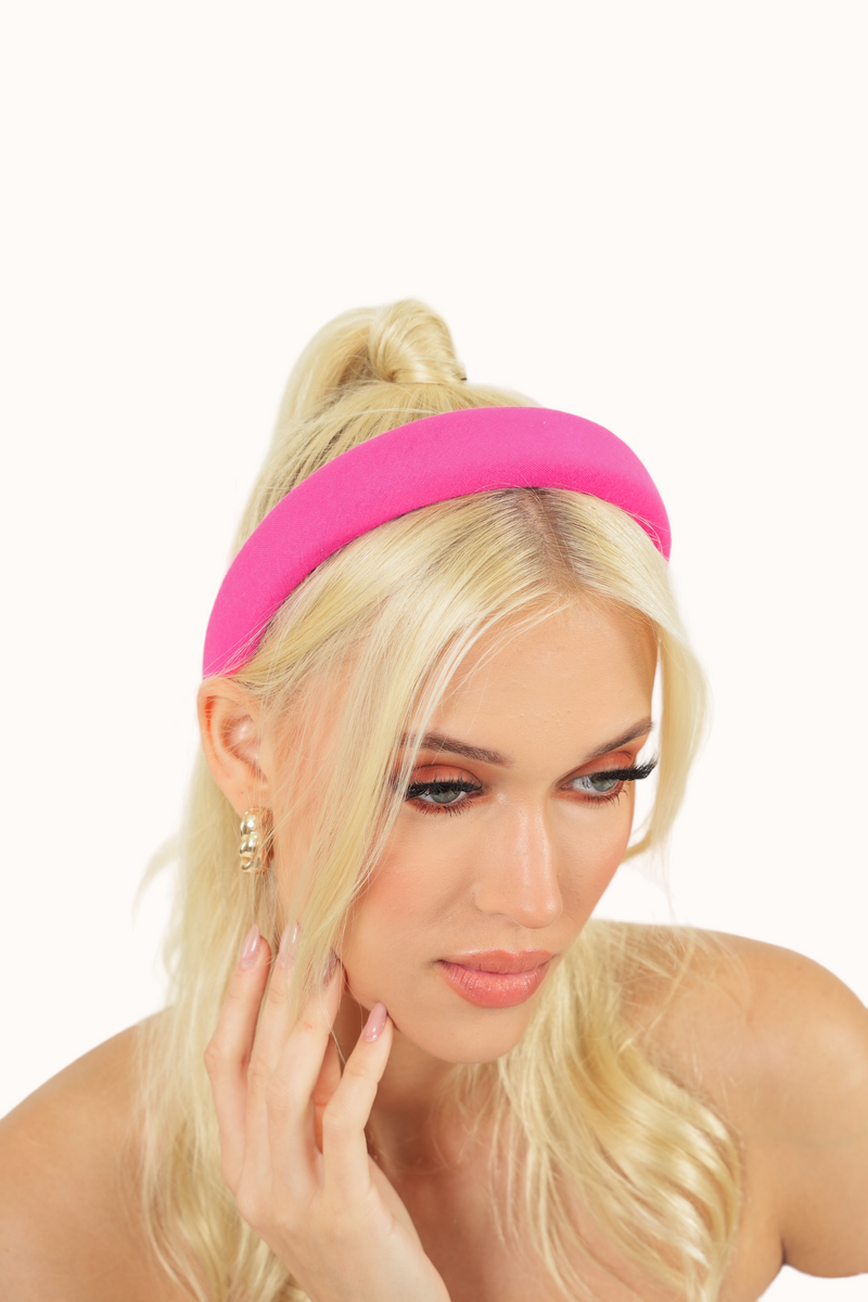 Larissa Headband - Fuchsia