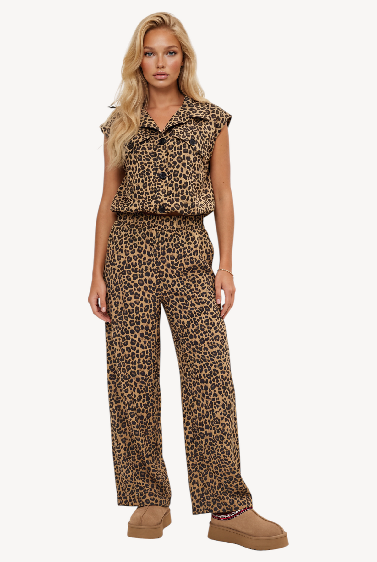 Sahara Cropped Vest