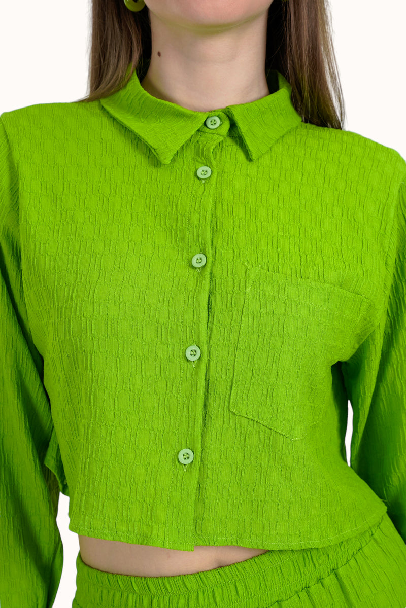 Lindy Blouse - Lime
