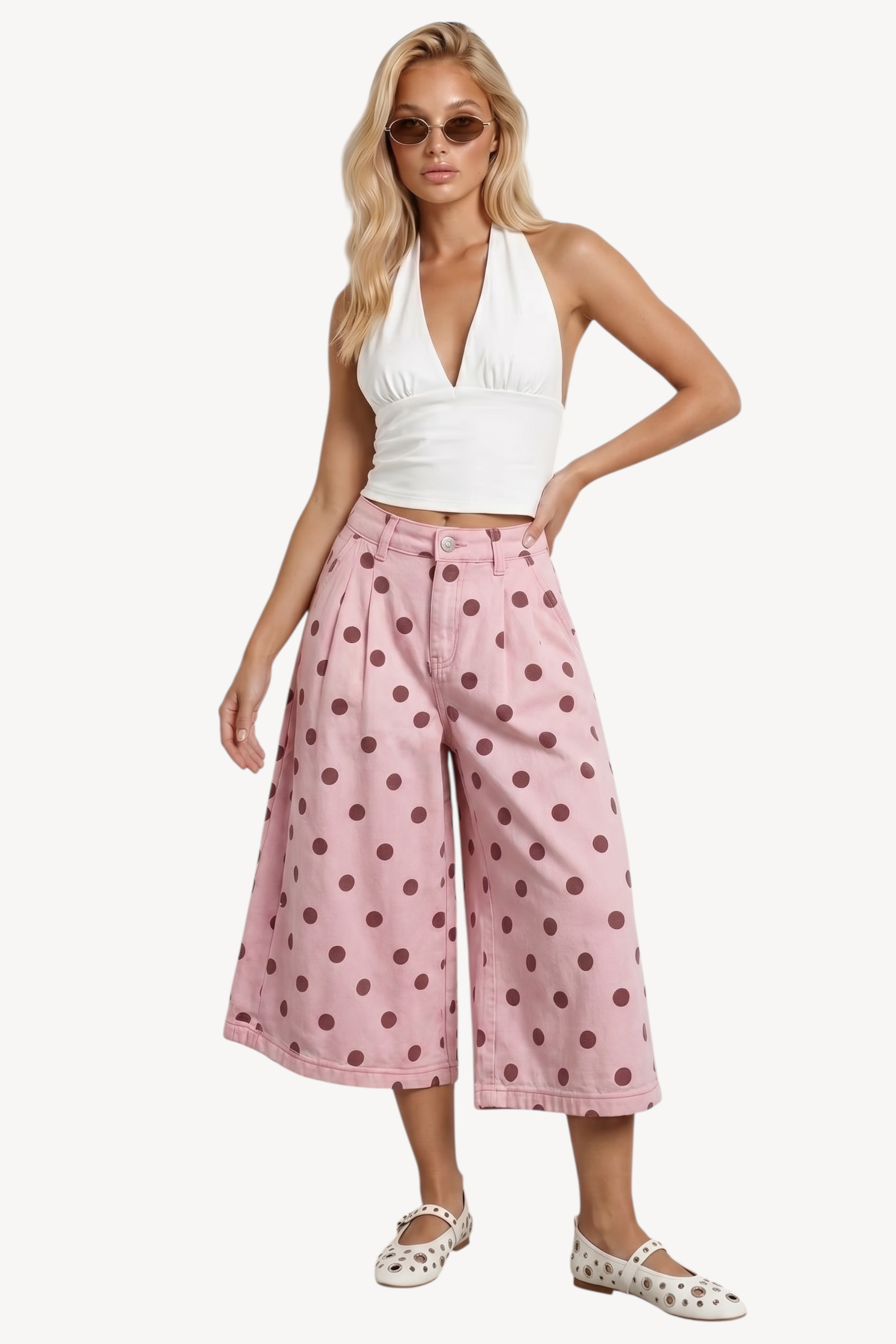 Isala Bermuda Jeans