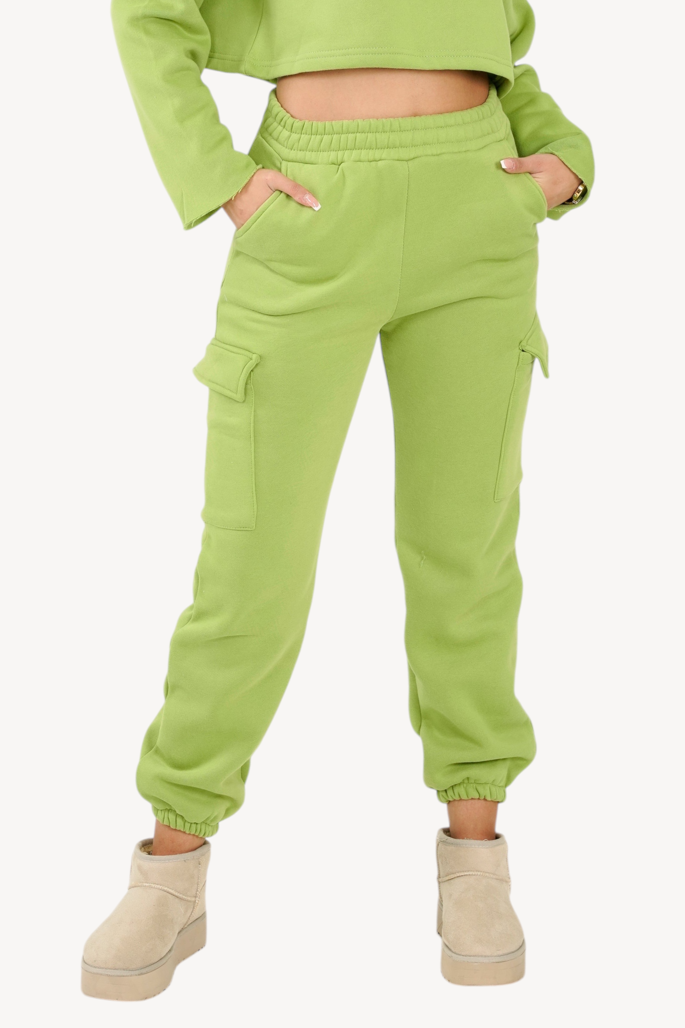 Gracia Trouser - Lime
