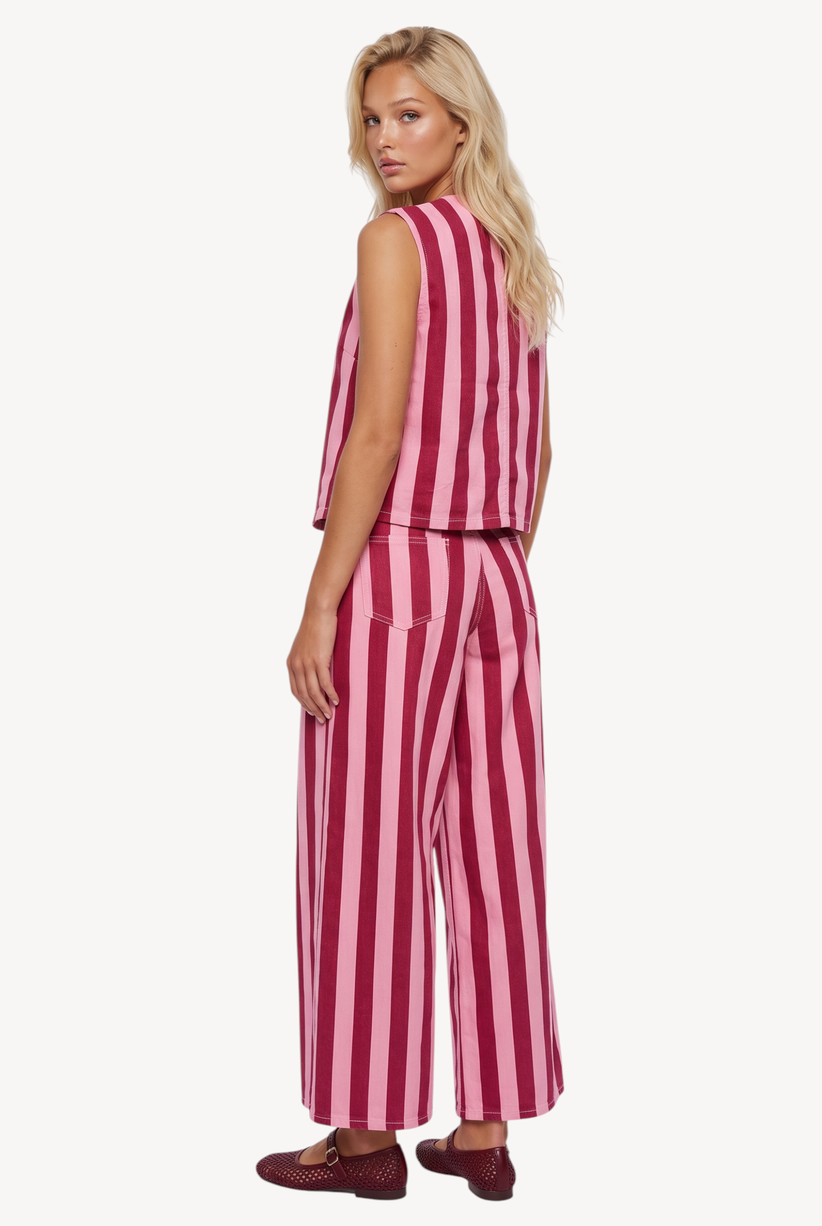 Sweet Stripe Gilet