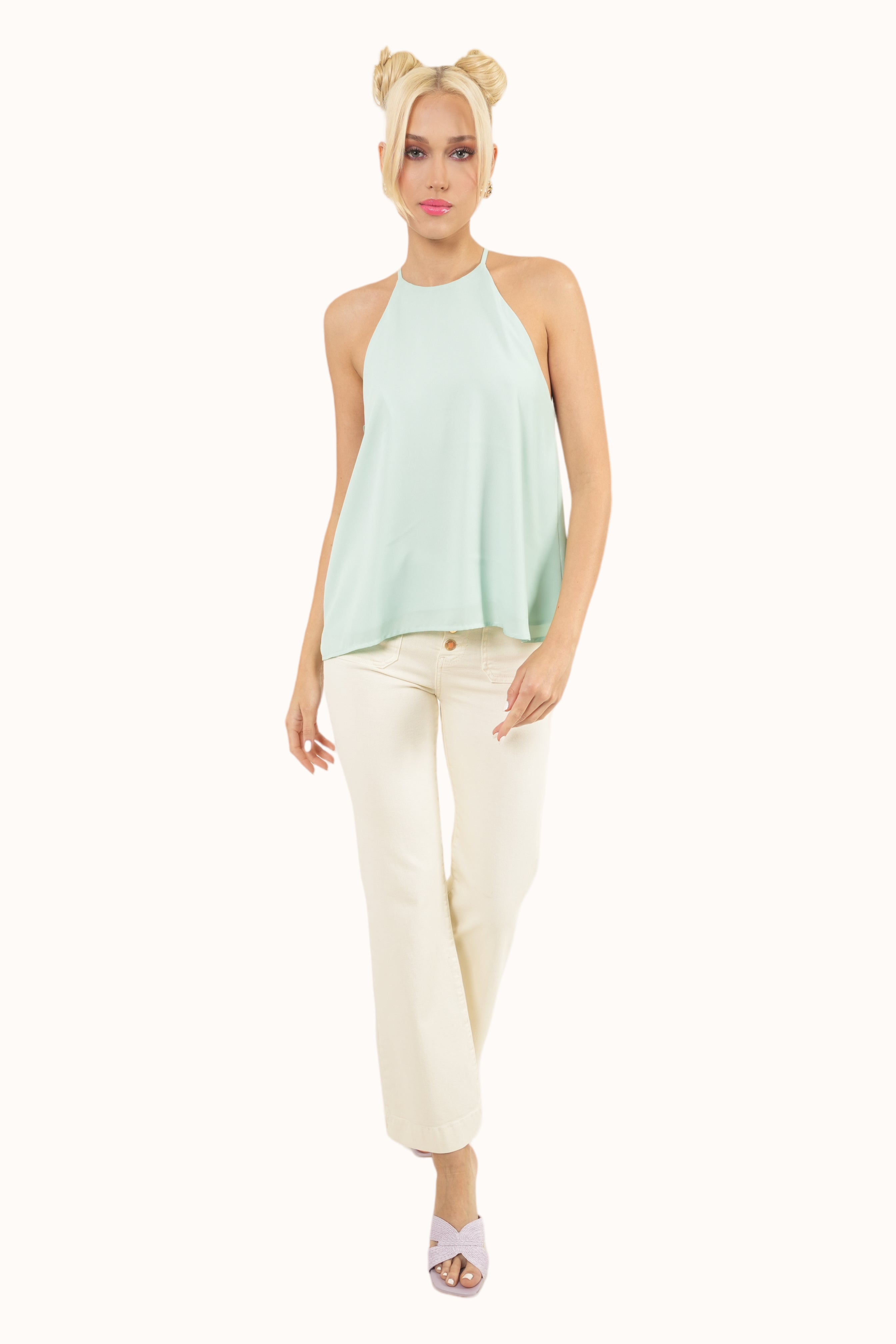 Lola Top - Mint Green