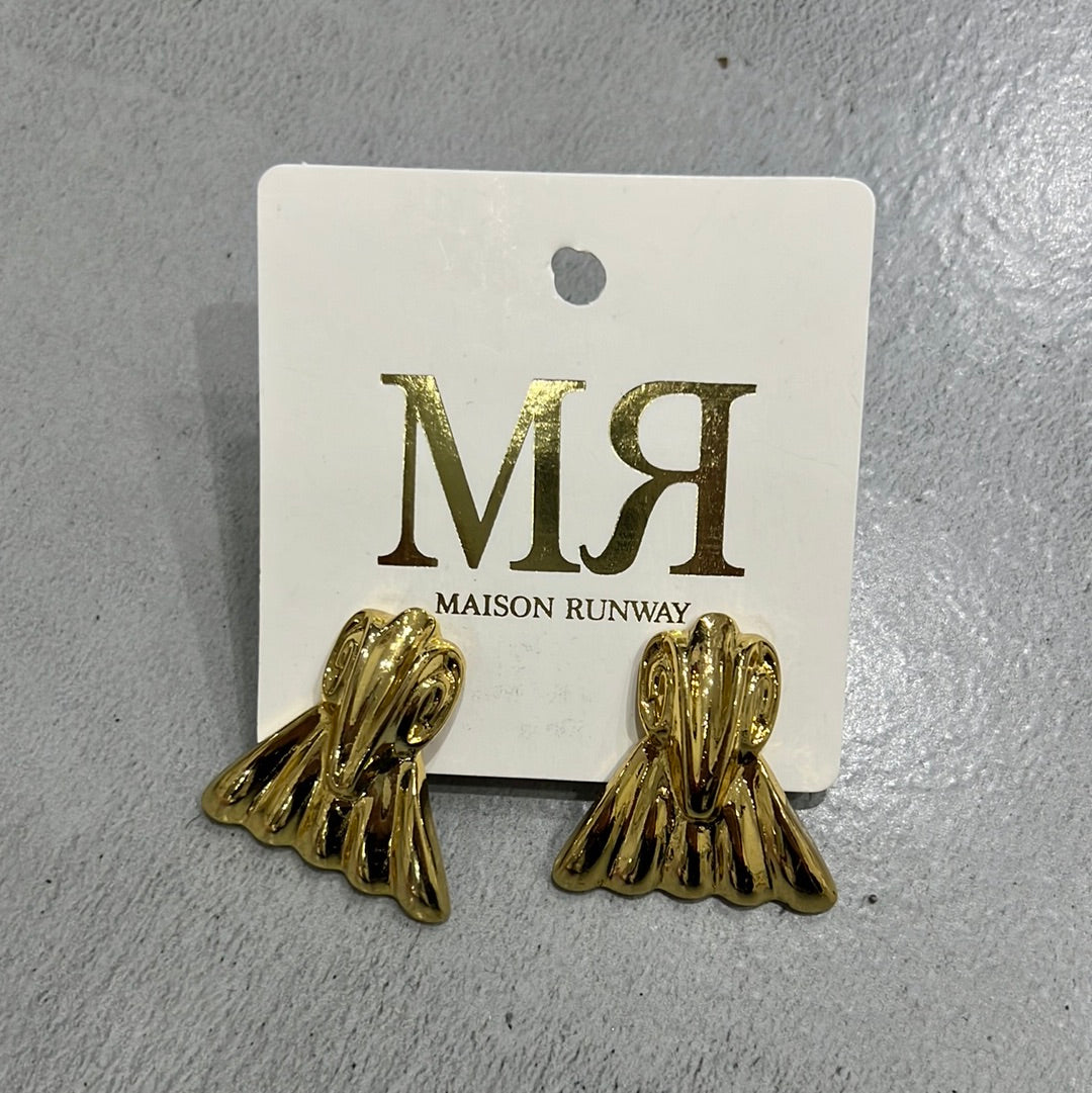 Merva Earrings - Gold