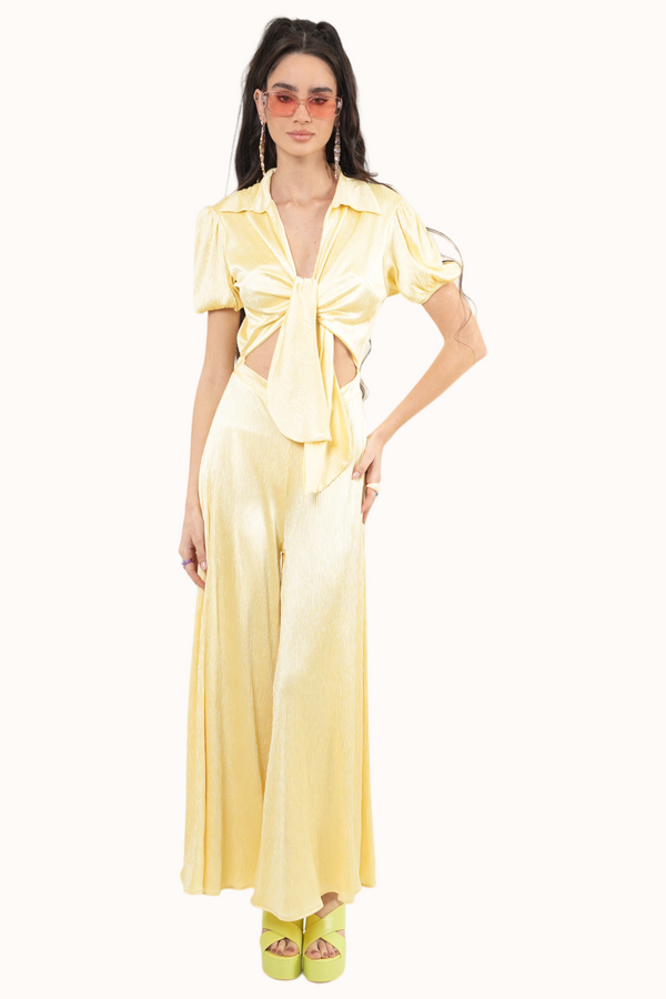 Finley Jumpsuit - Yellow