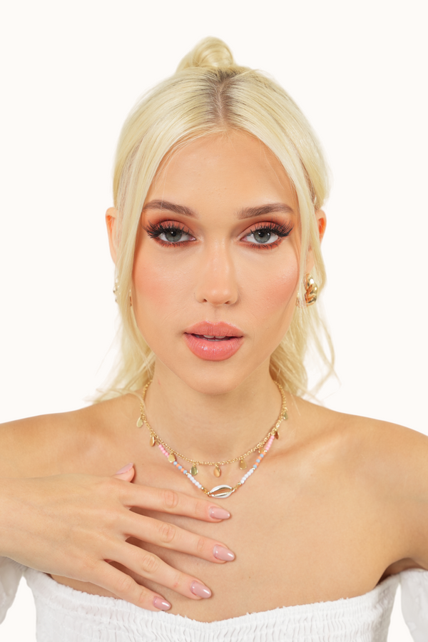 Jane Necklace - Pink
