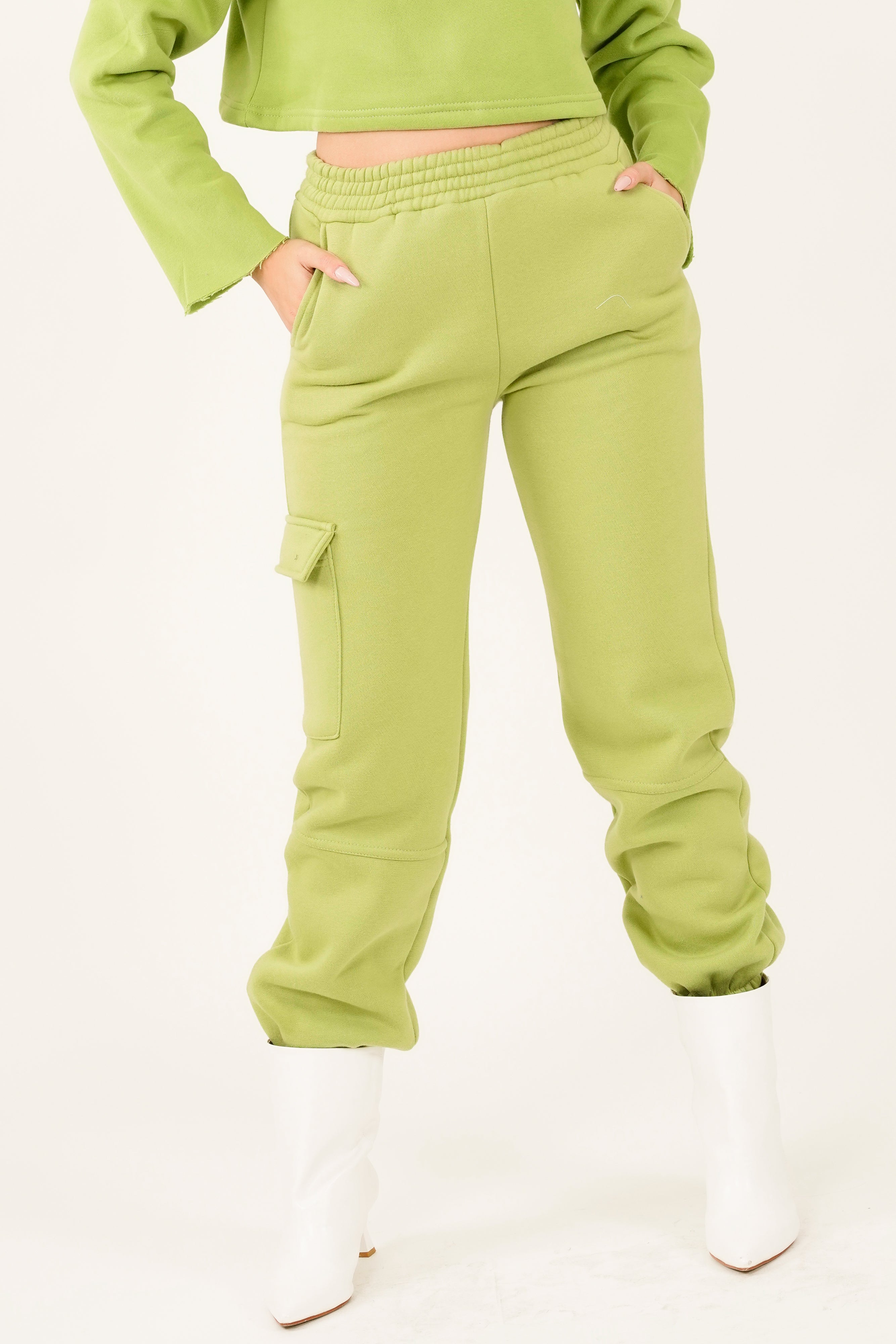 Diletta Trouser - Lime