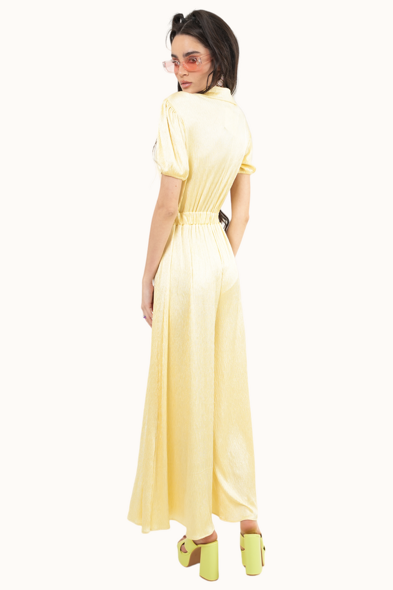 Finley Jumpsuit - Yellow