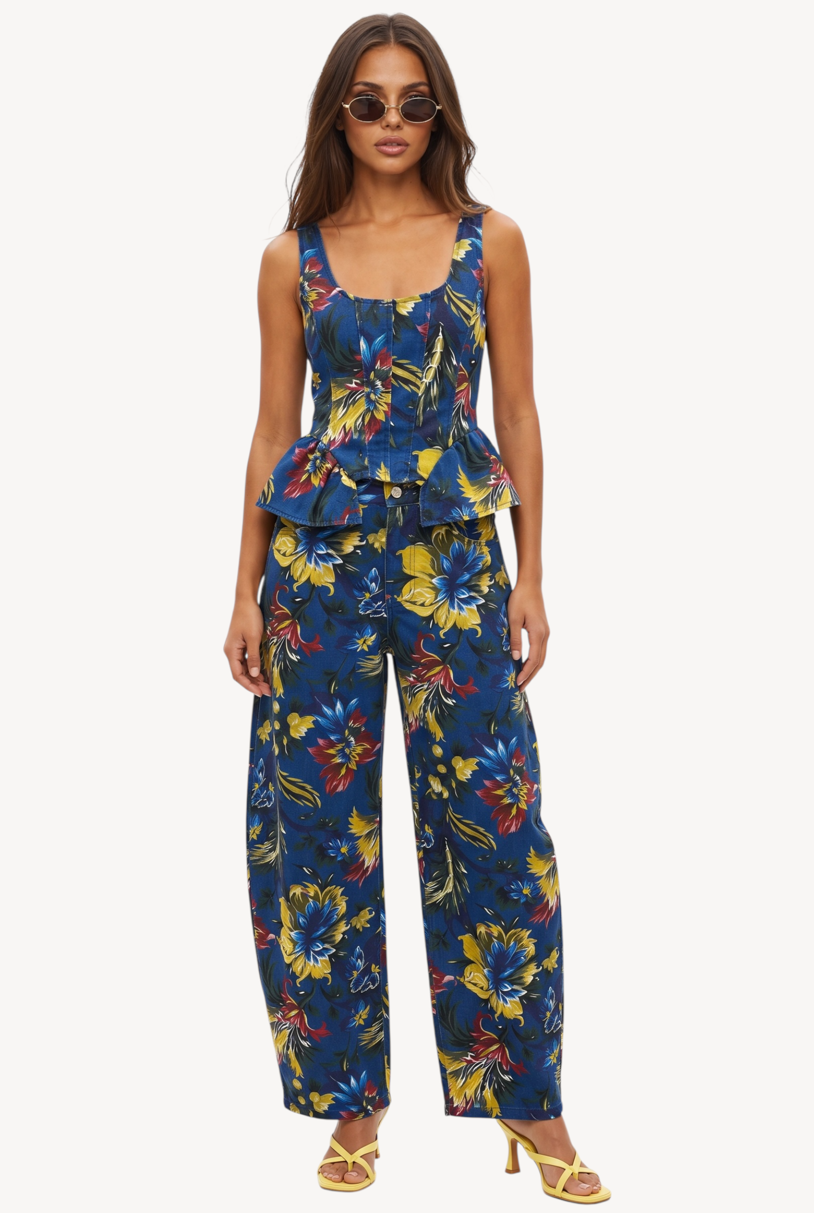 Midnight Bloom Trousers
