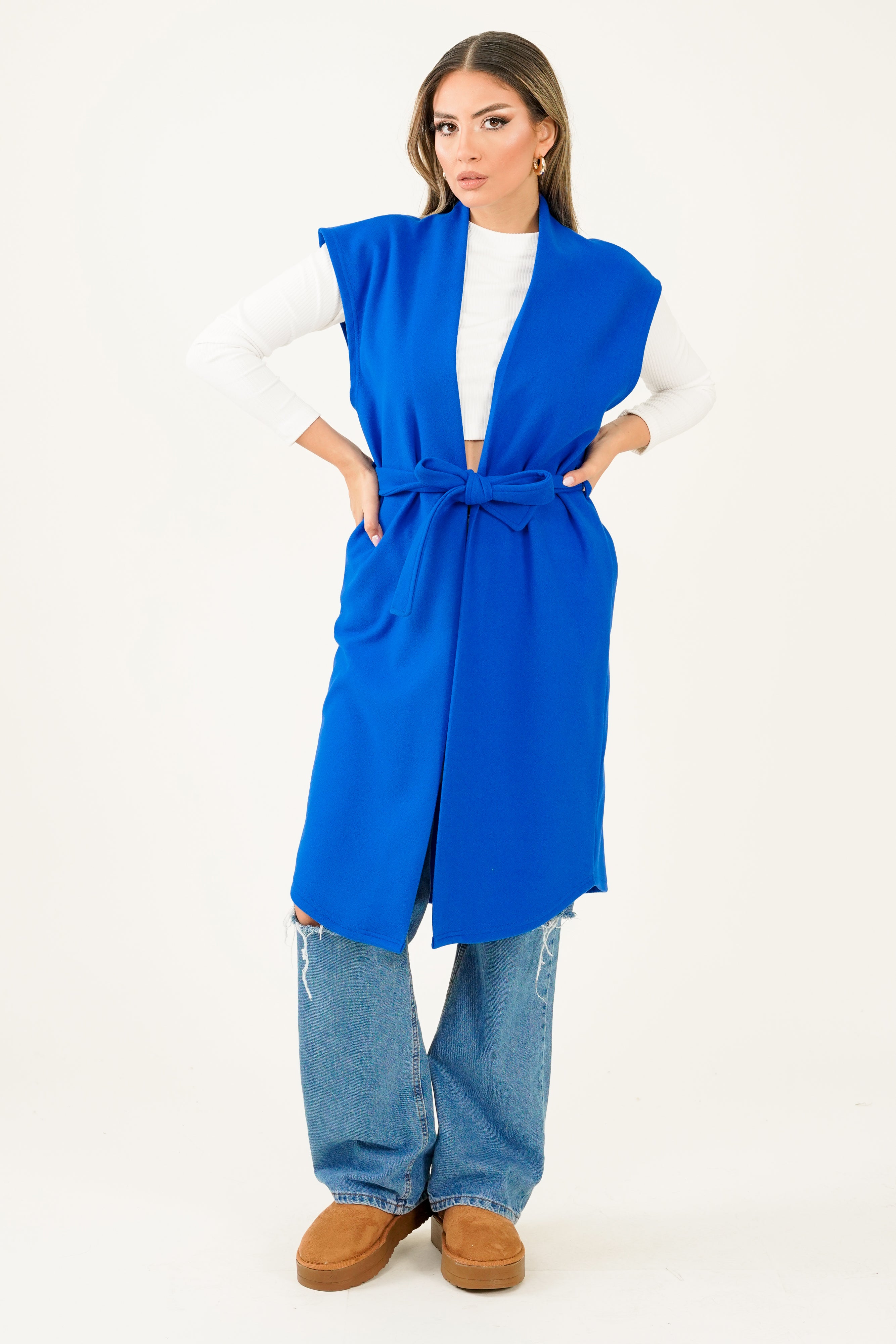 Mona Gilet - Dark Blue