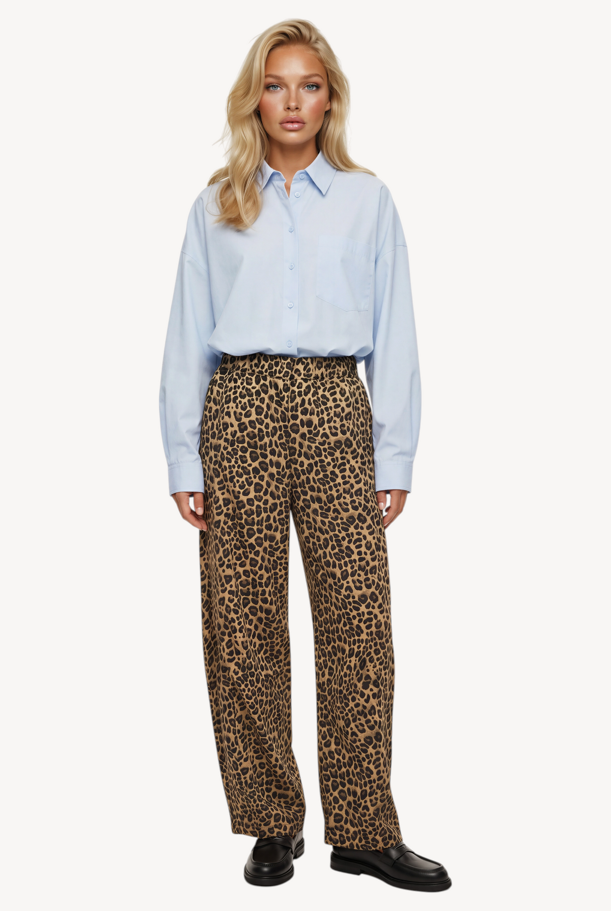 Blue Morning Oversized Shirt