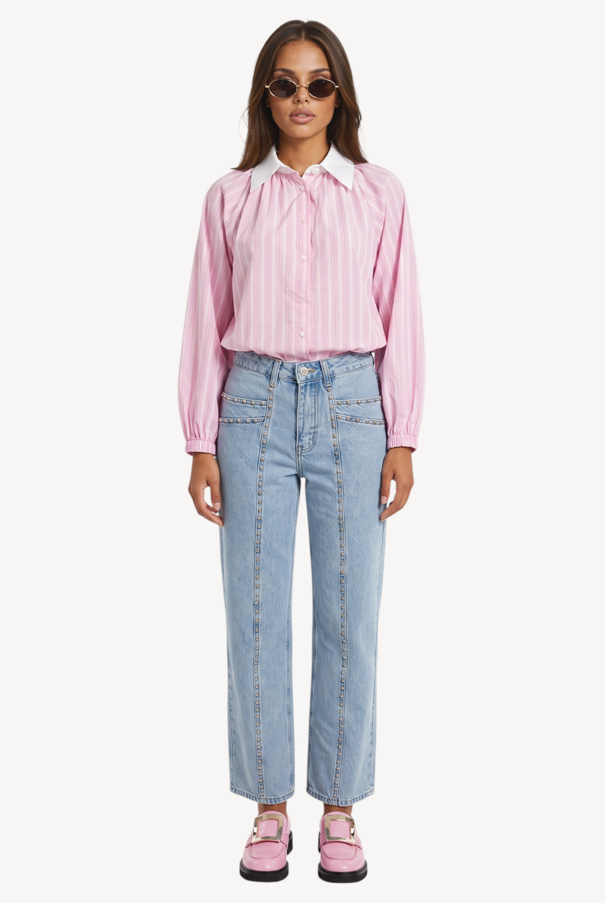Studded Story Jeans