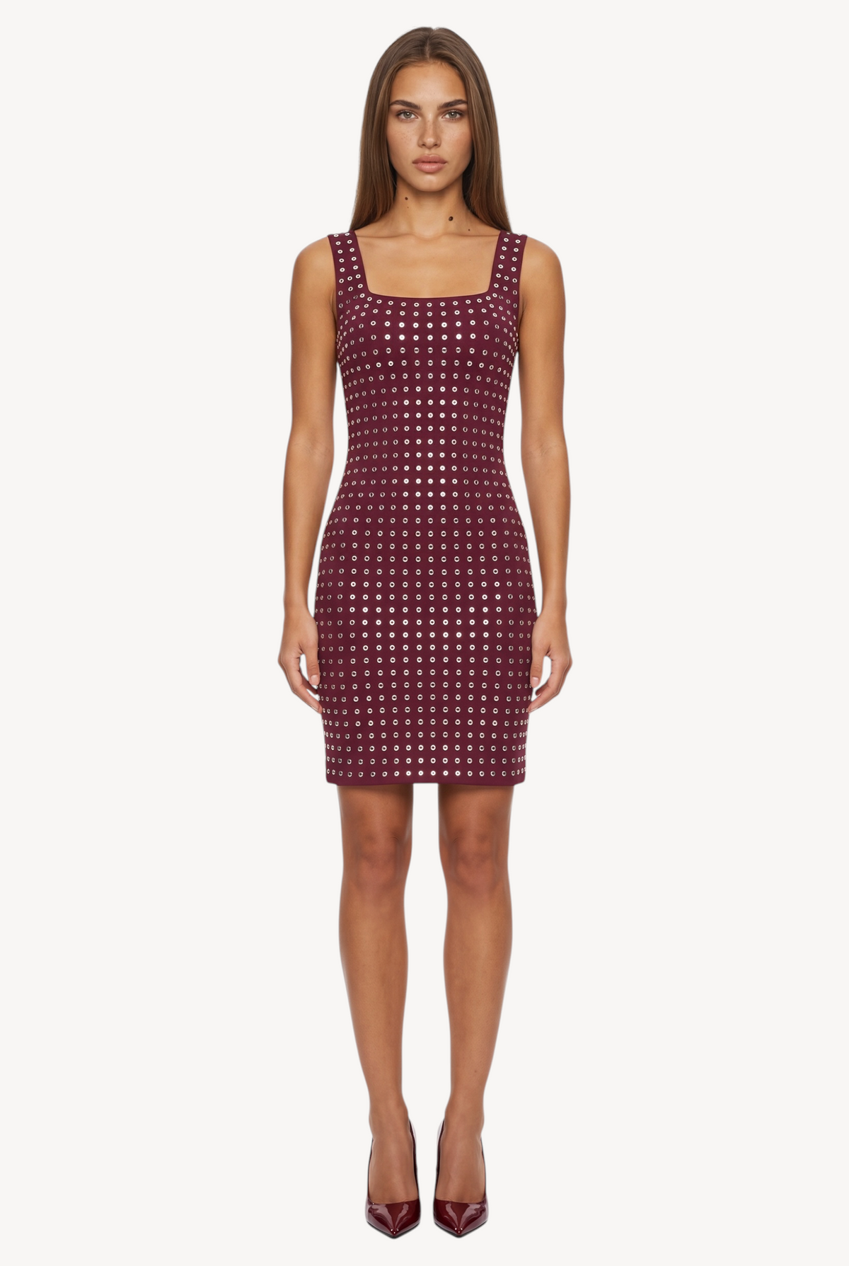 Stud Mini Dress