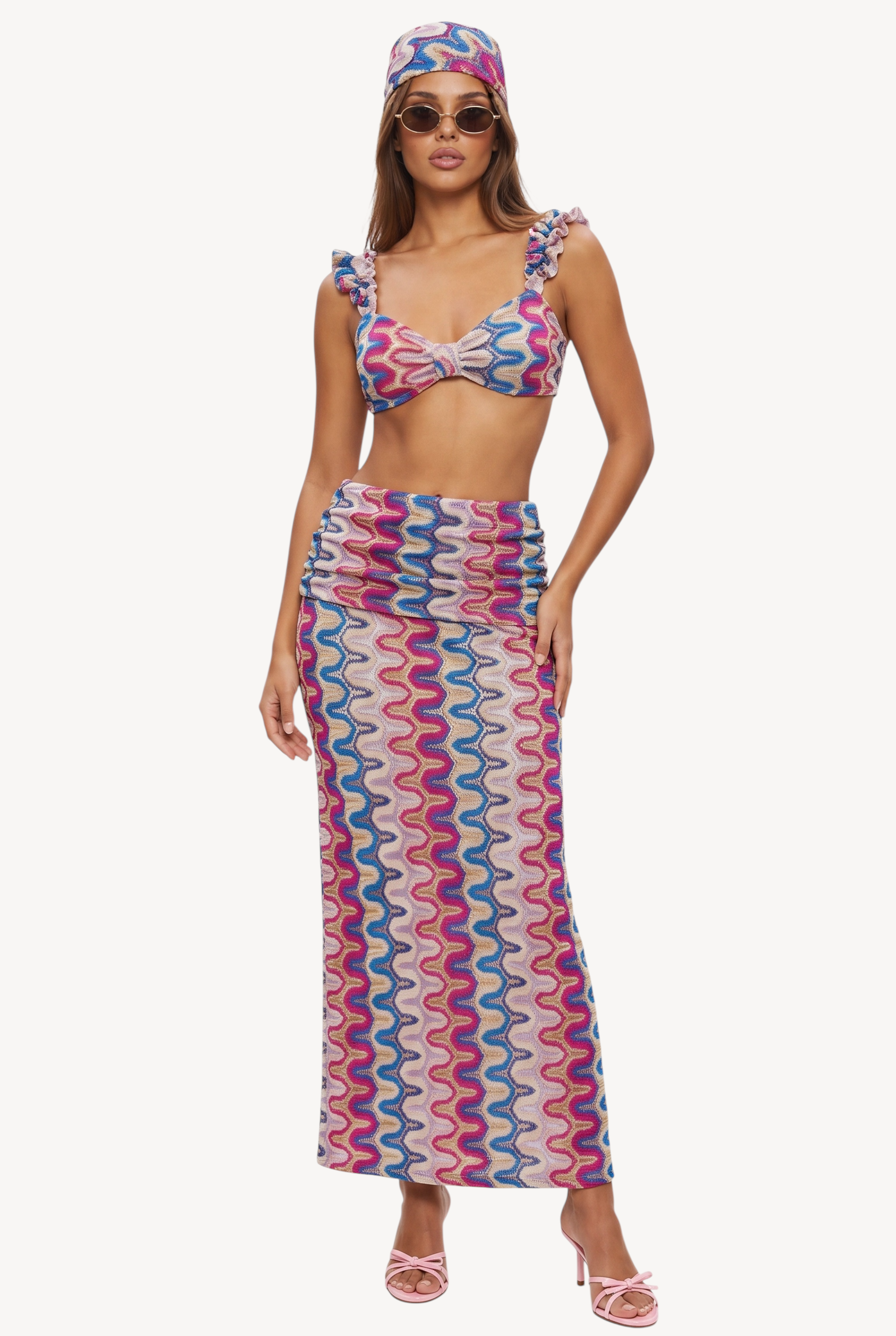 Palm Kiss Croptop