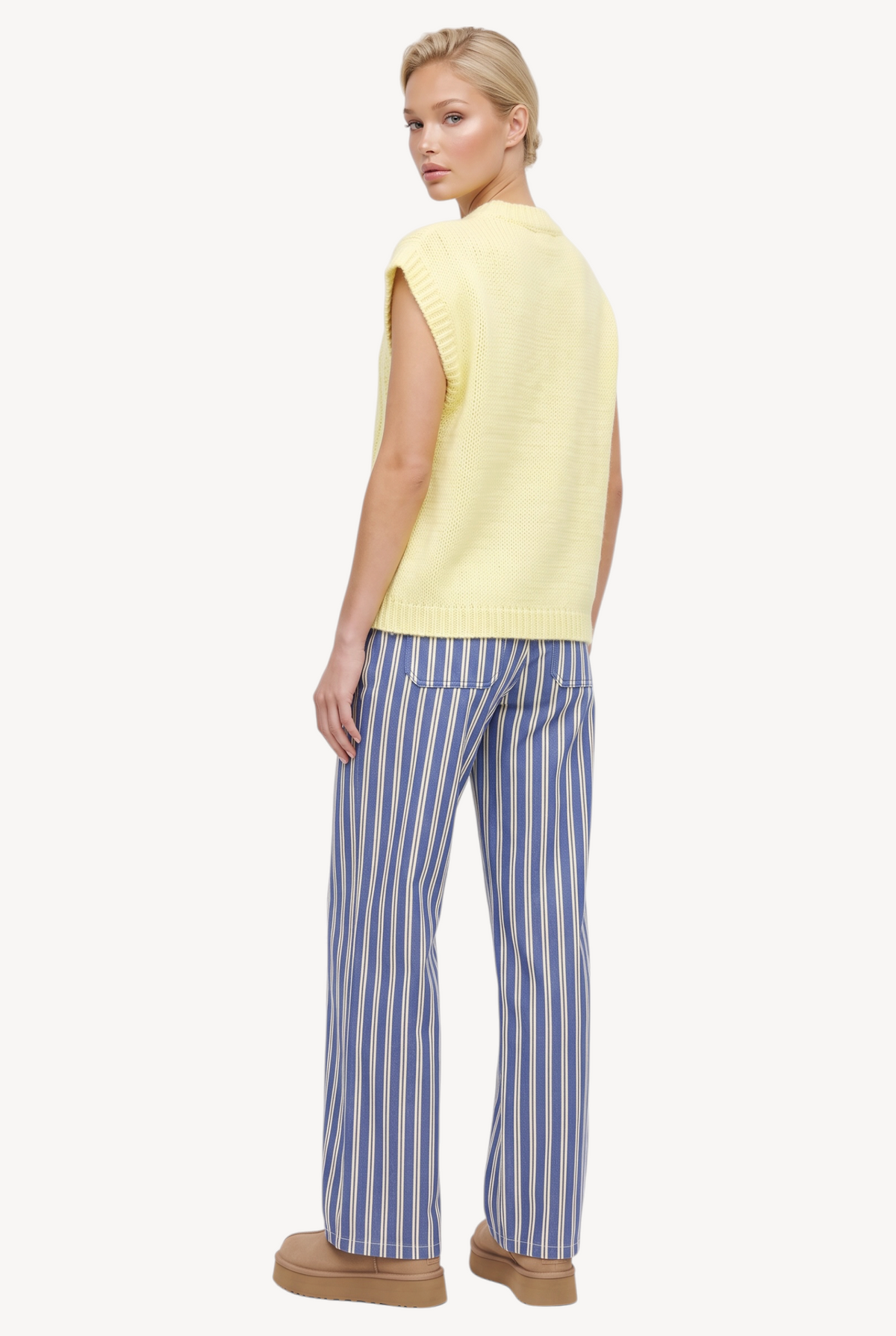 Lemon Twist Knit Top