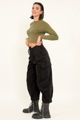 Roos Top - Army Green
