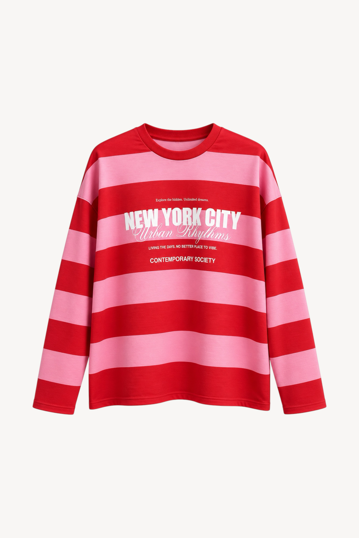 New York City Urban Rhythms Stripe Top