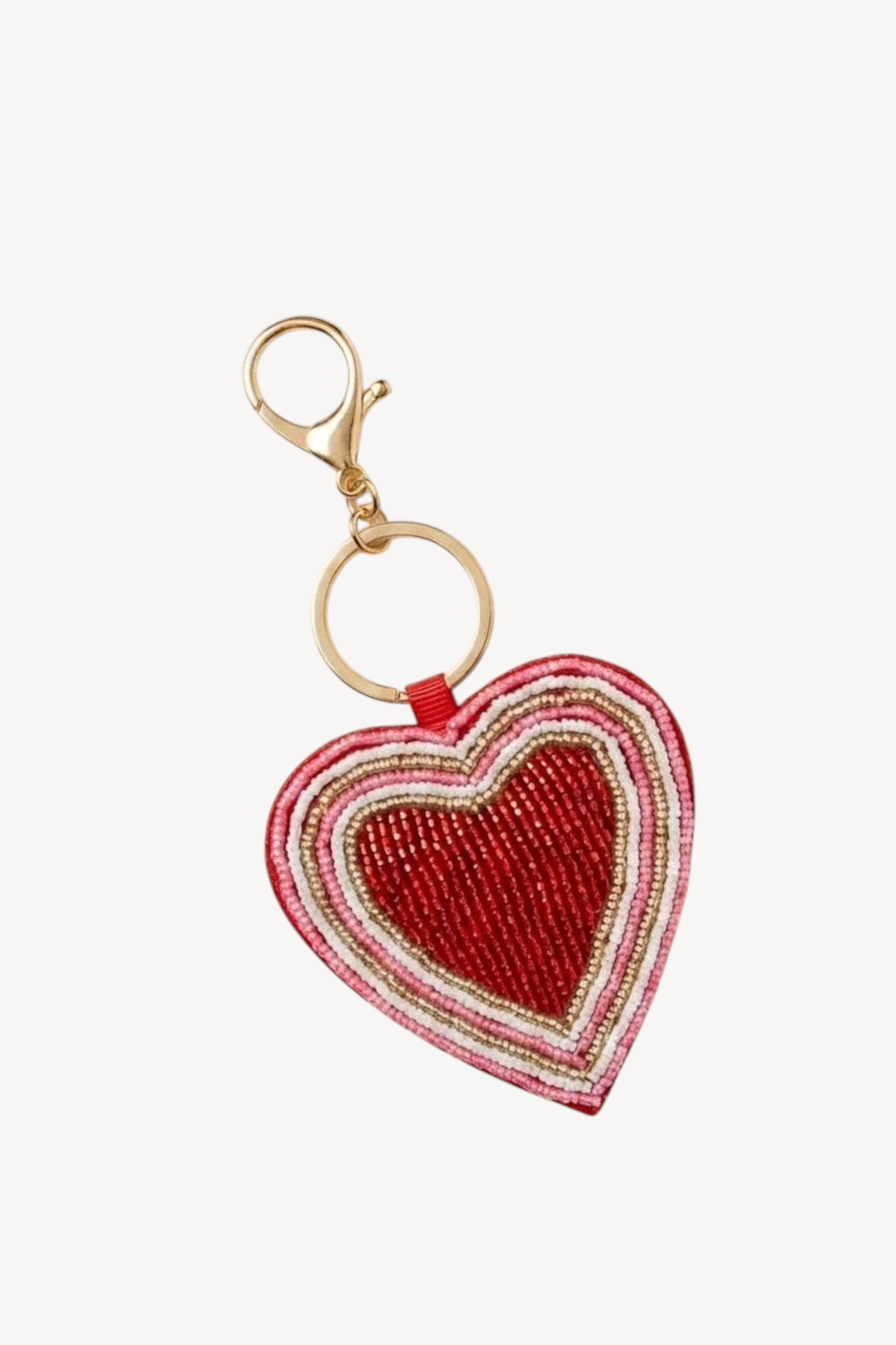 Love You More Keychain