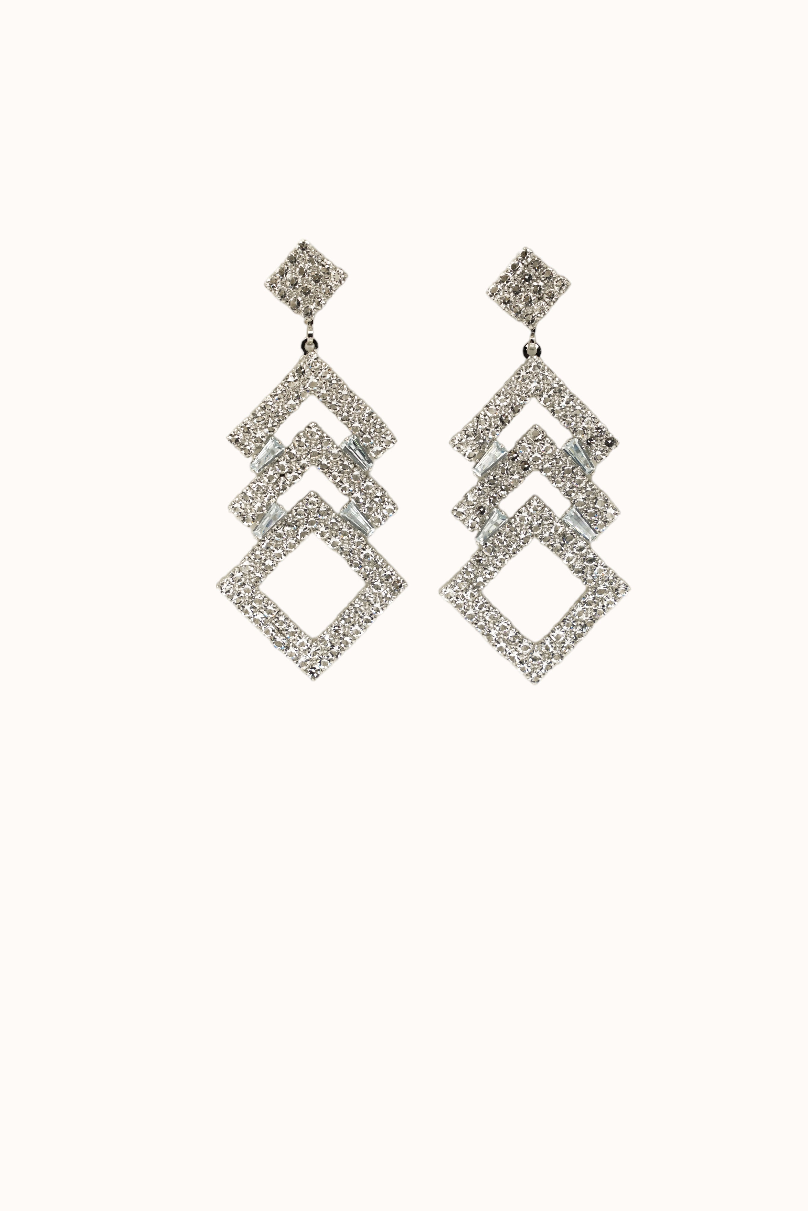 Harriet Earrings - Silver