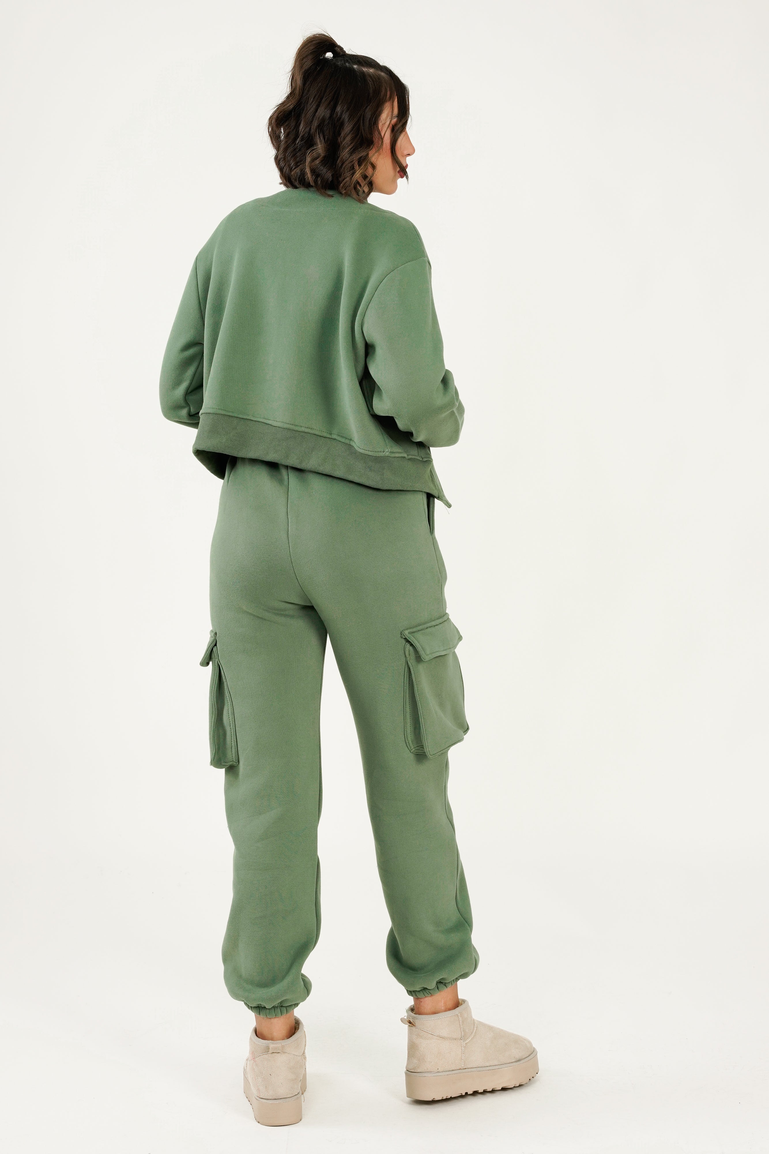 Leah Top - Olive Green