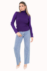 Mira Sweater - Purple