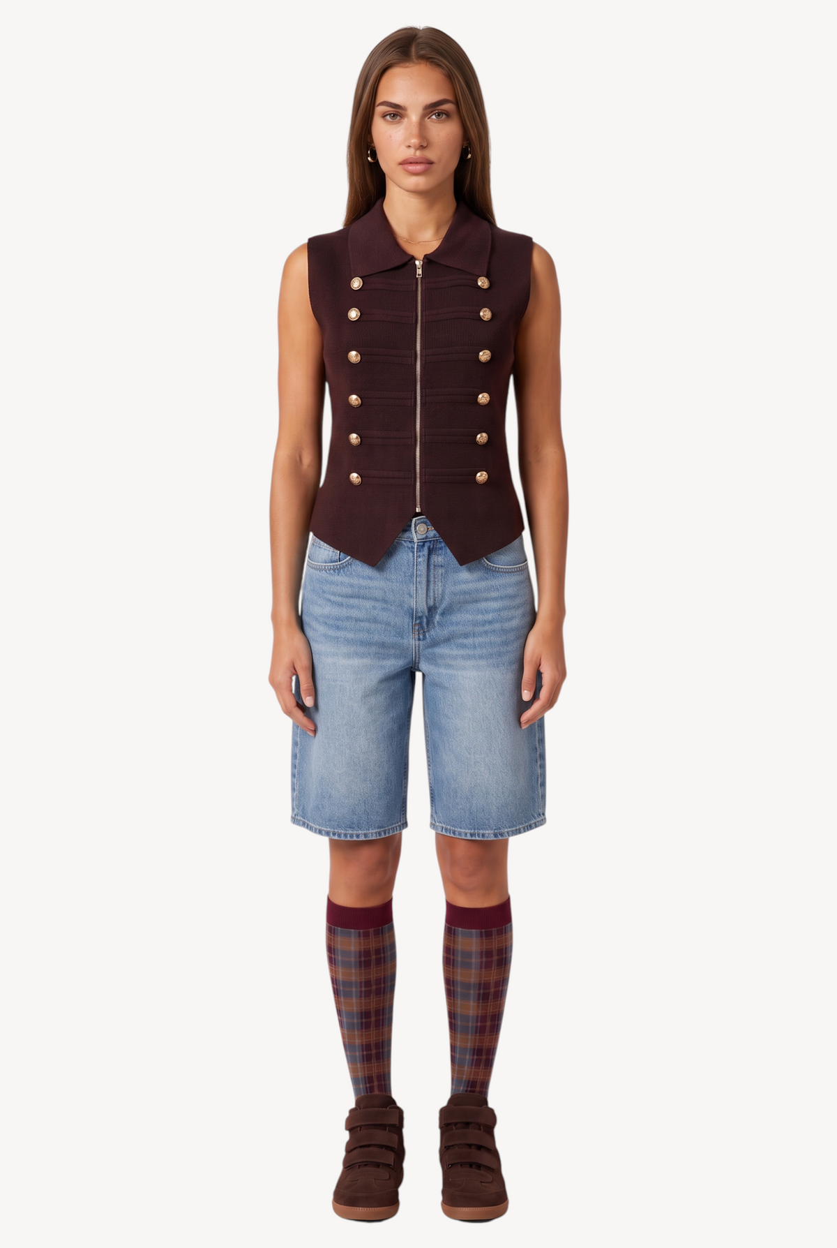 Front Row Zip Vest