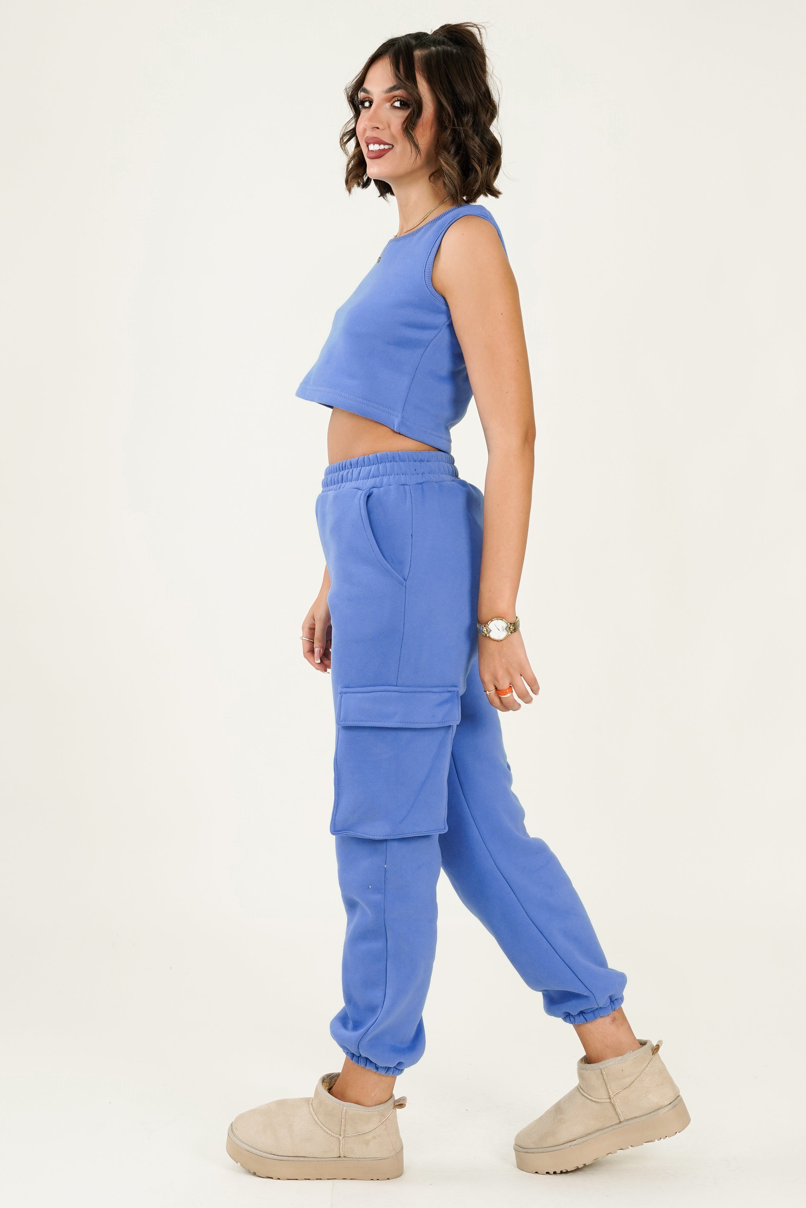 Leah Top - Blue