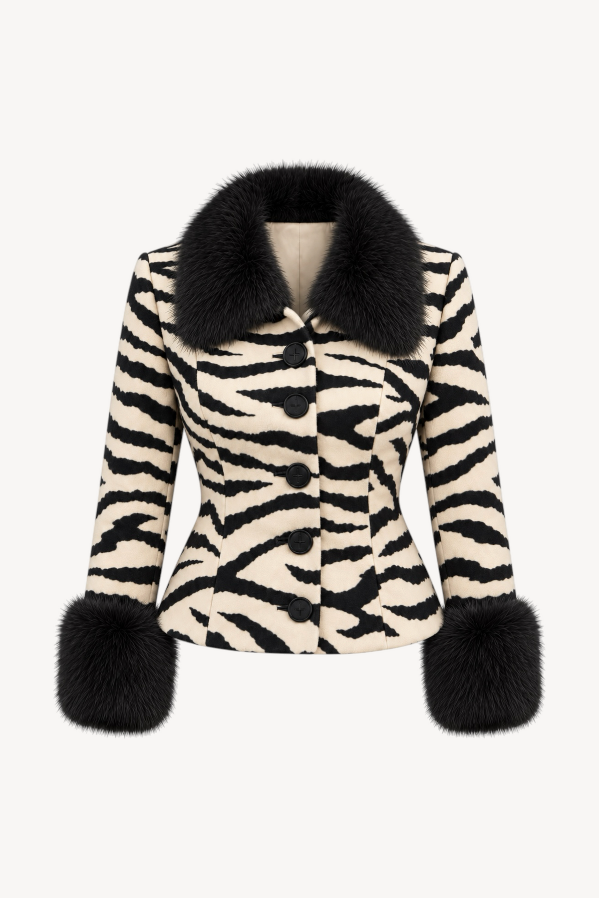 Wild Muse Fur Cuff Jacket