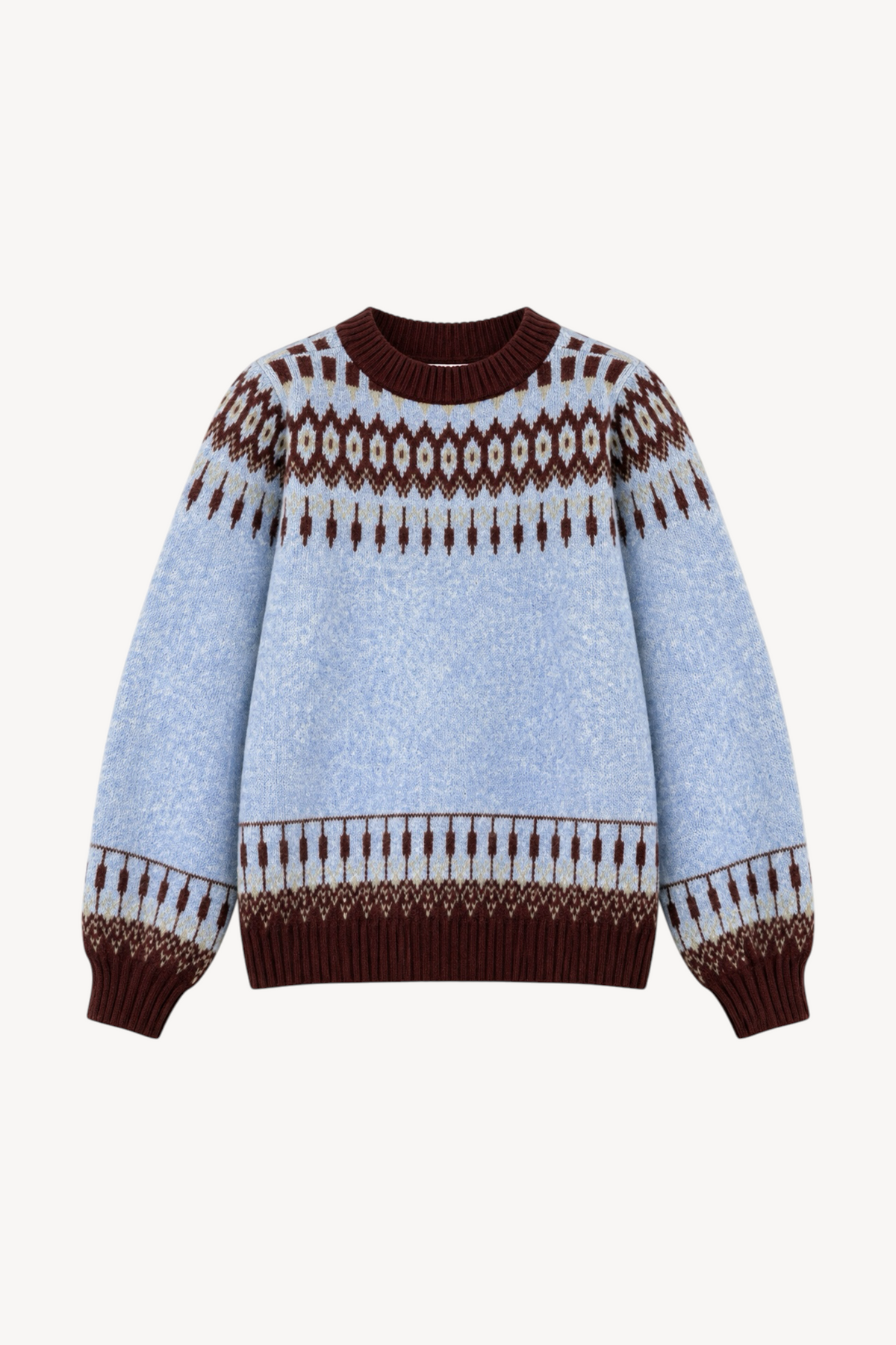 Alpine Hearts Knit Sweater