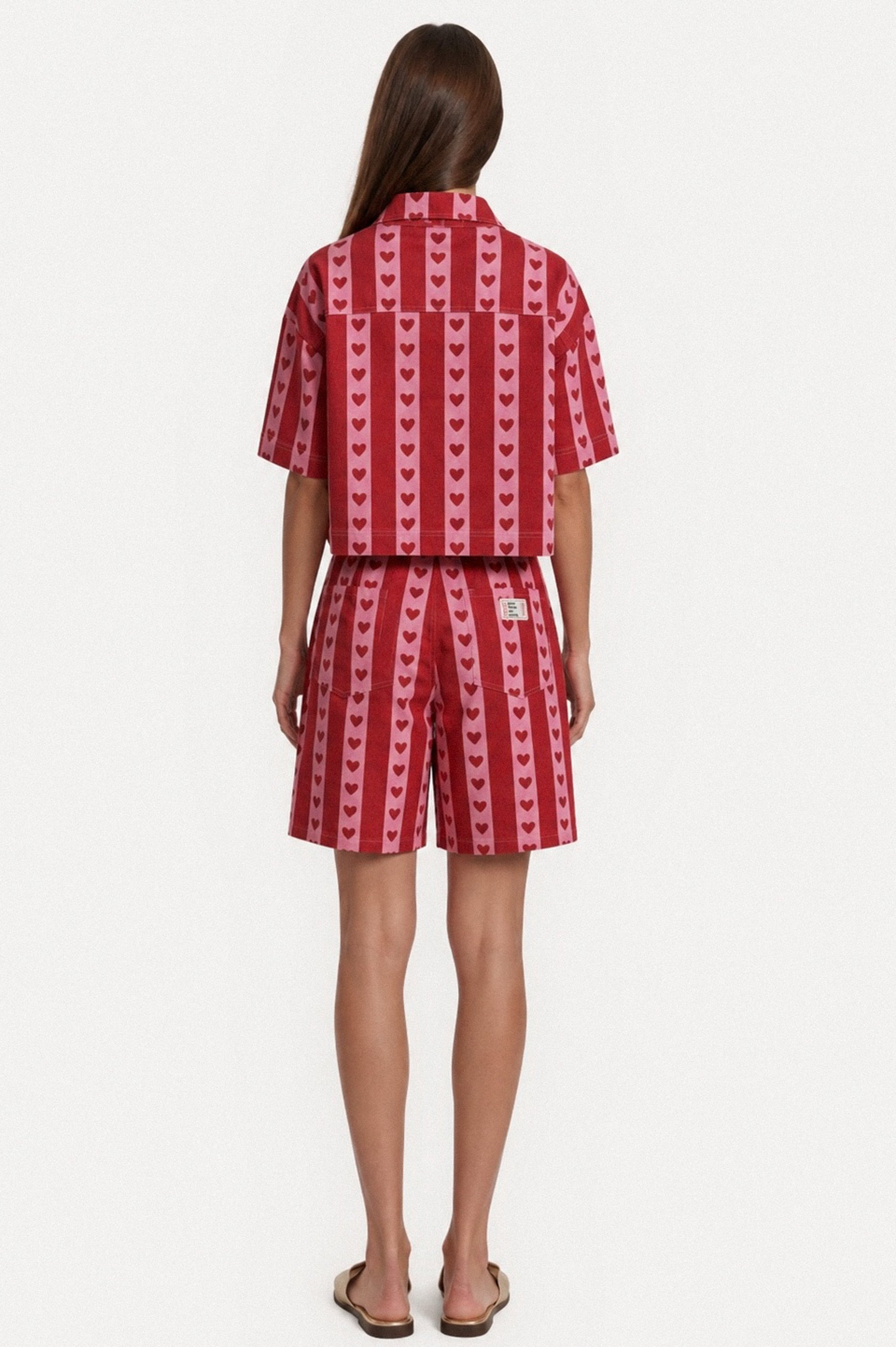 Sweetheart Stripes Bermuda
