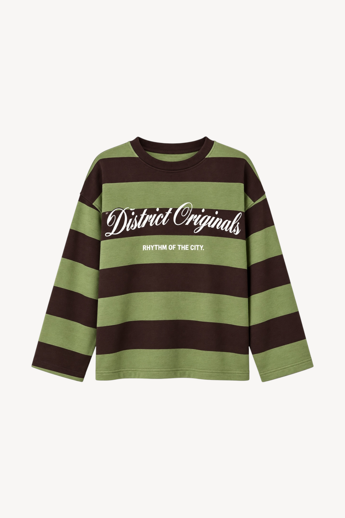 District Darling Stripe Sweatshirt