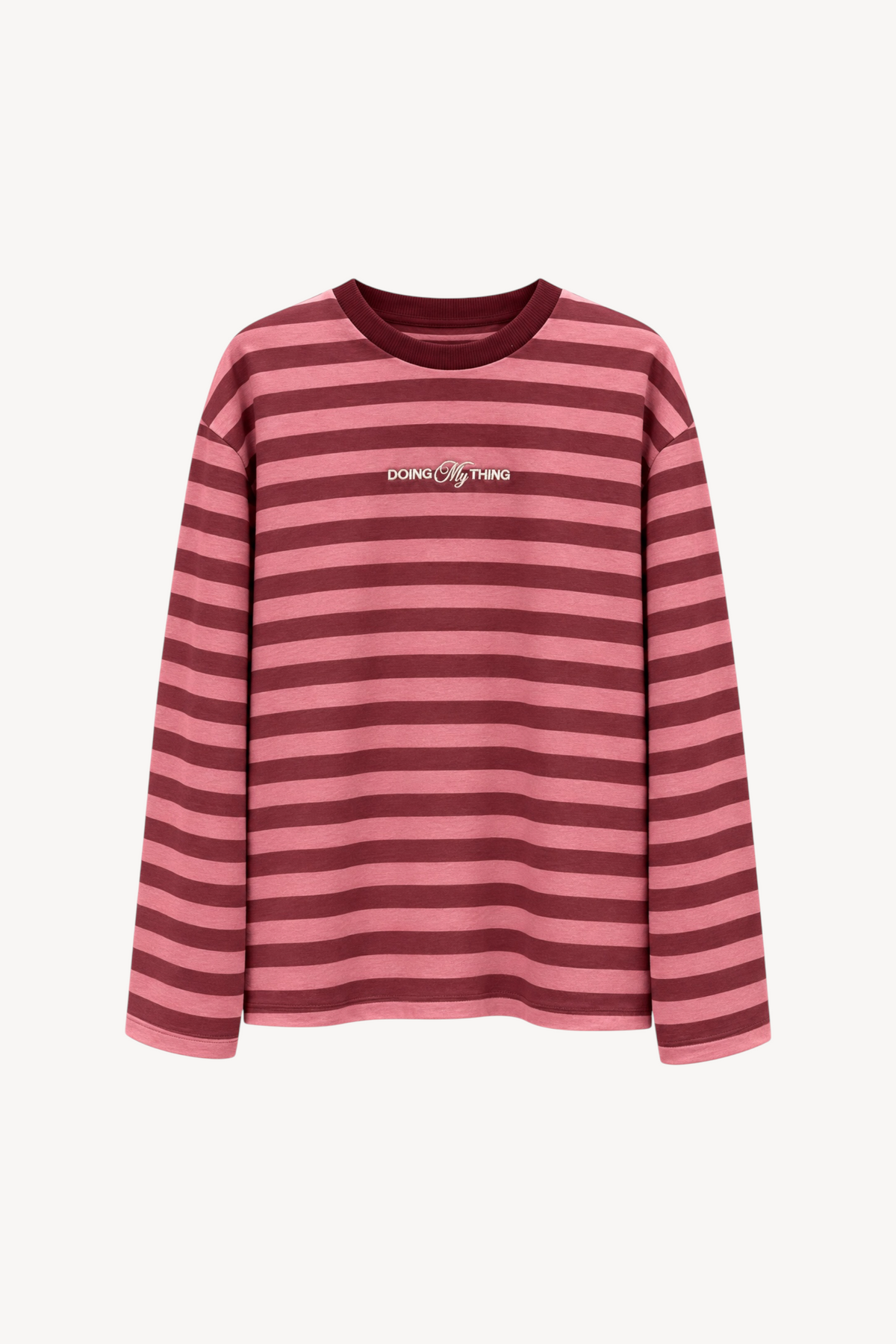 My Kind of Day Striped Sweatshirt