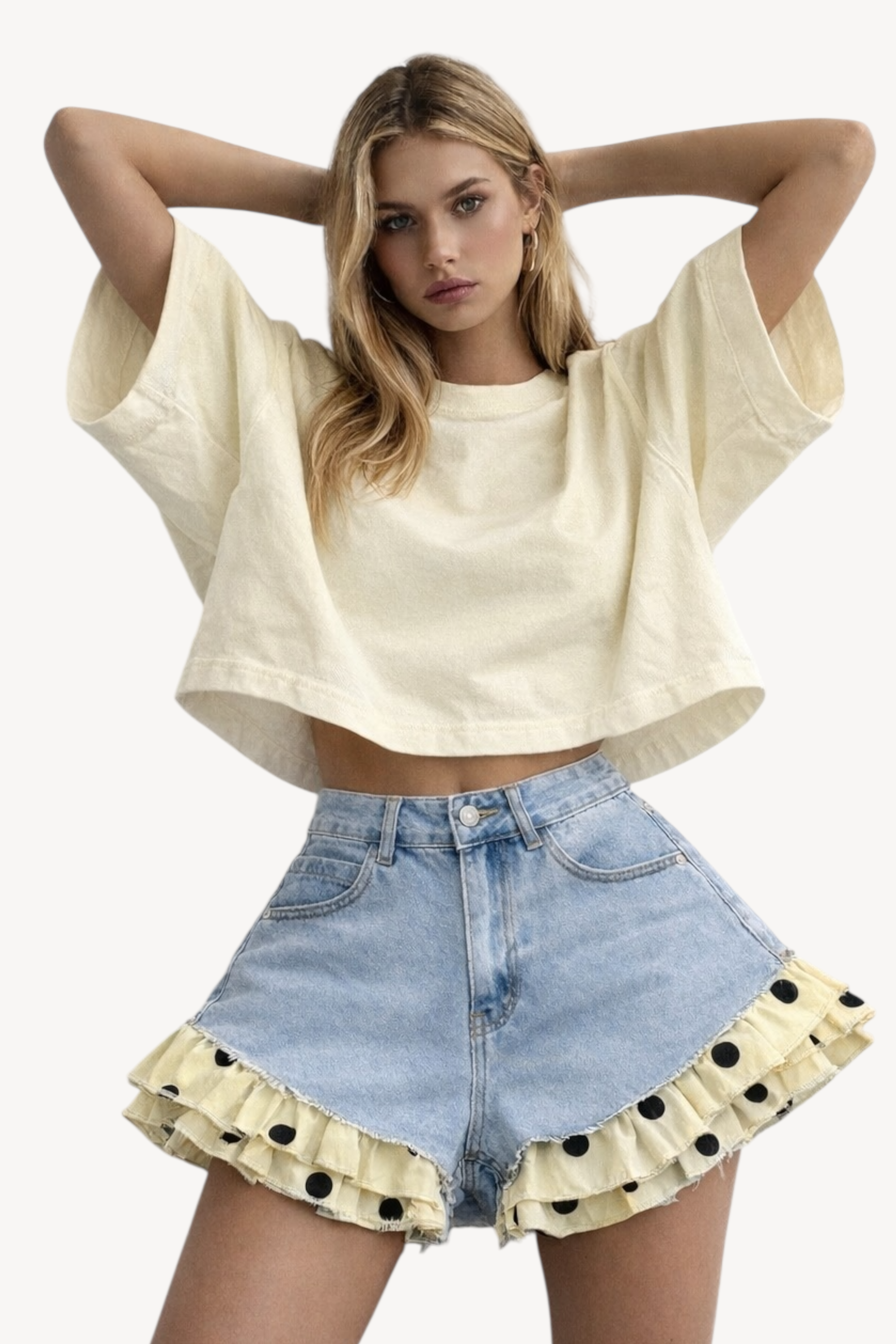 Confetti Ruffle Shorts