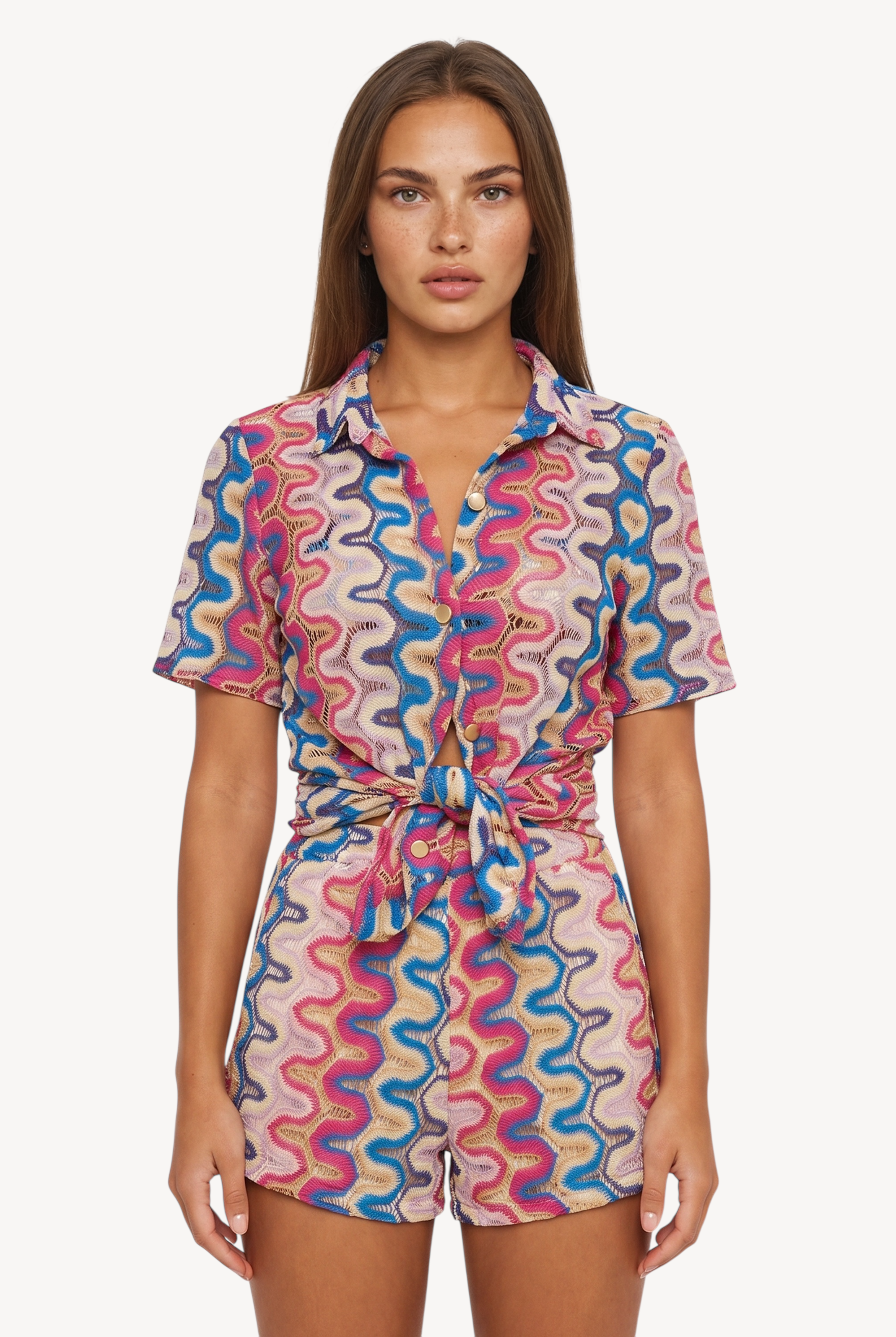Paradise Pattern Top