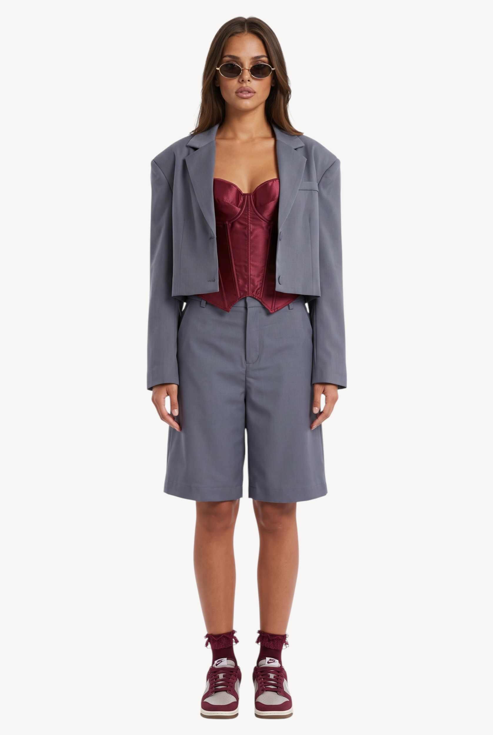 City Structure Cropped Blazer