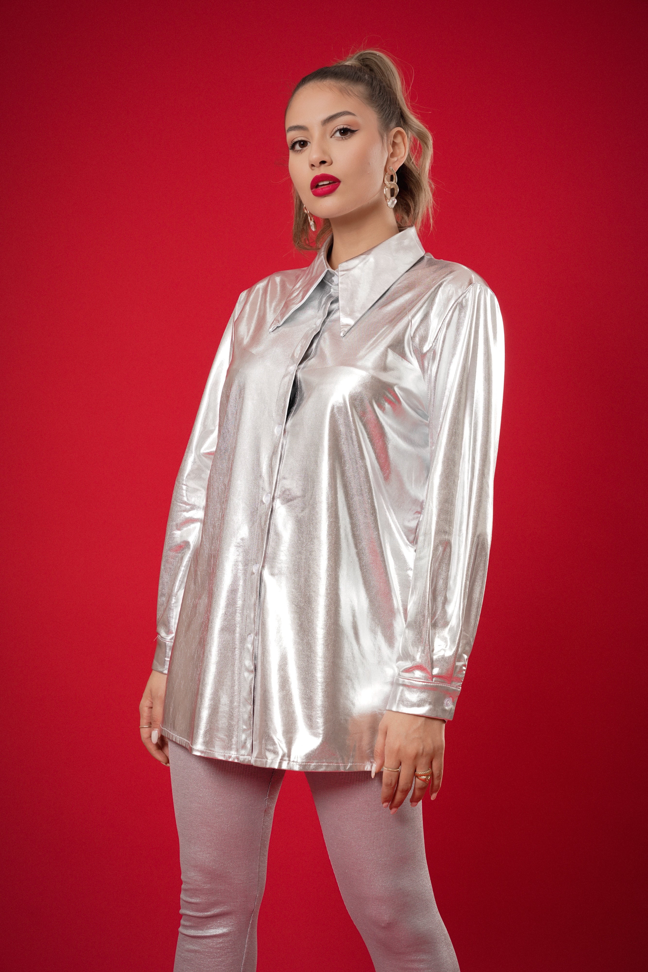 Holly Leggings - Silver